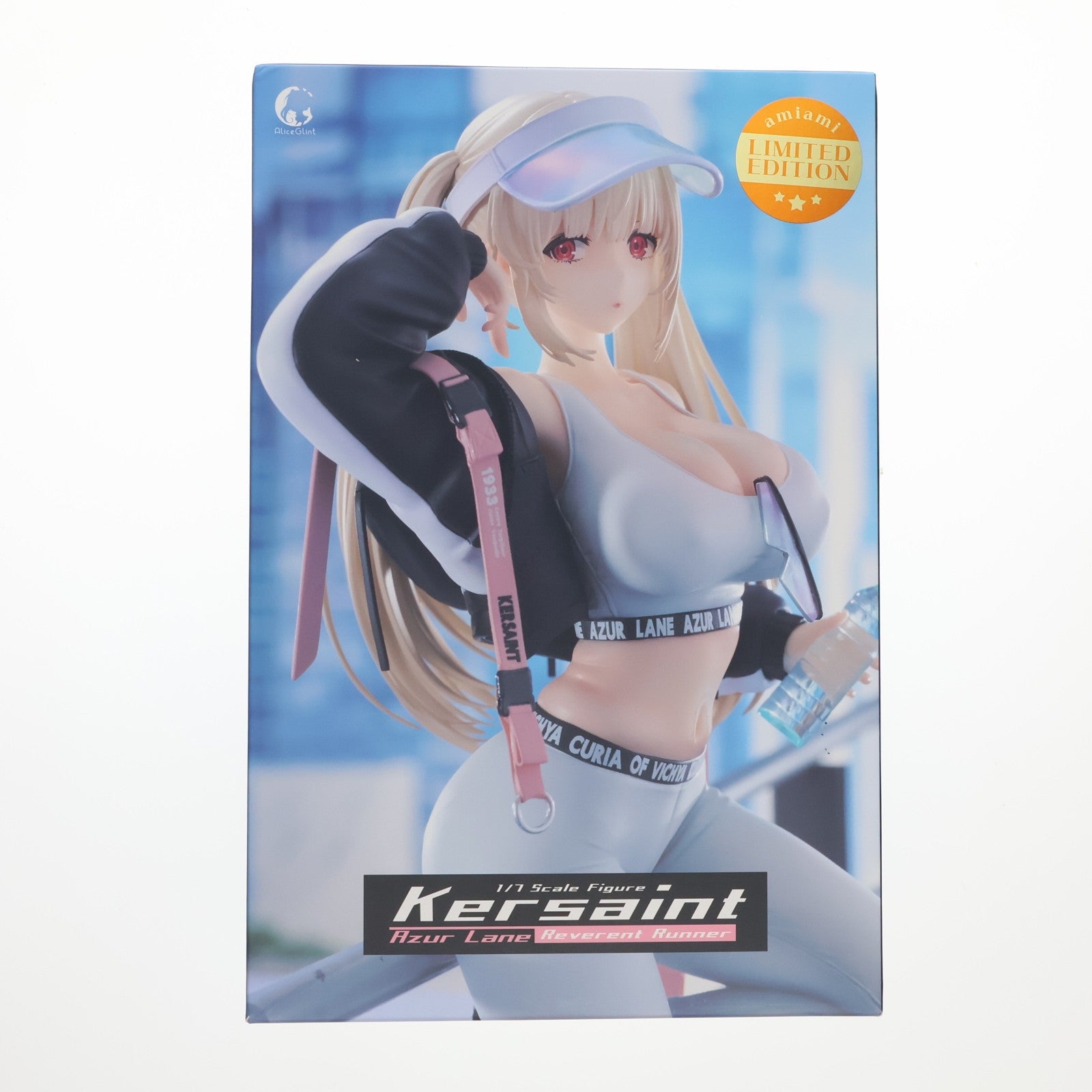 【中古即納】[FIG] ポスター無し 笑顔パーツ付属 ケルサン ホーリー・ランニング あみあみ限定版 アズールレーン 1/7 完成品 フィギュア アリスグリント(20251213)