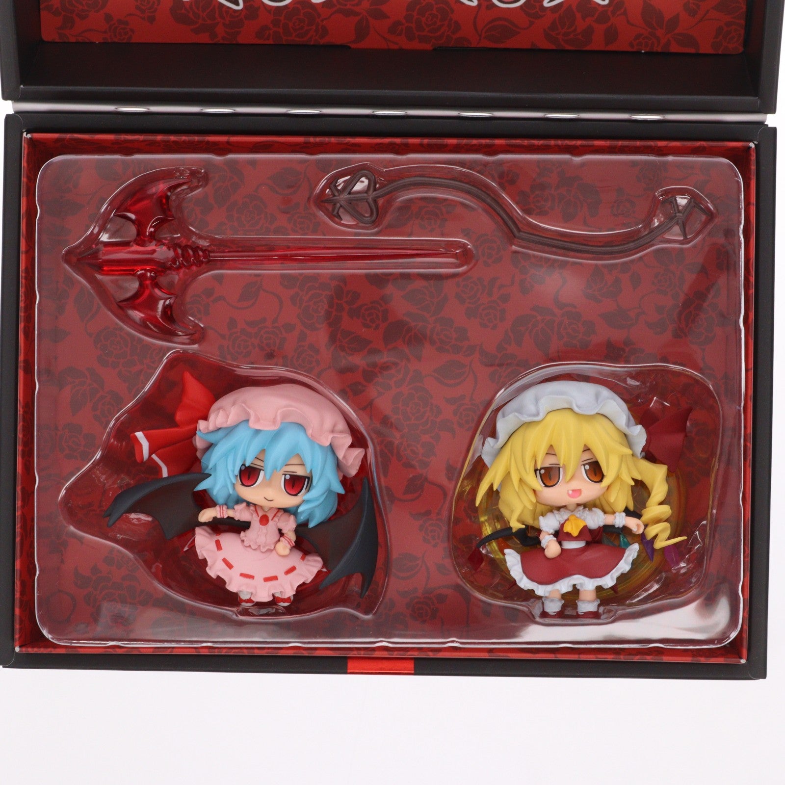 【中古即納】[FIG] TOHO SUPER DEFORMED SERIES 03 レミリア・スカーレット×フランドール・スカーレット(2体セット) 東方Project 完成品 フィギュア ピンクカンパニー/ネタ具現化委員会(20091031)