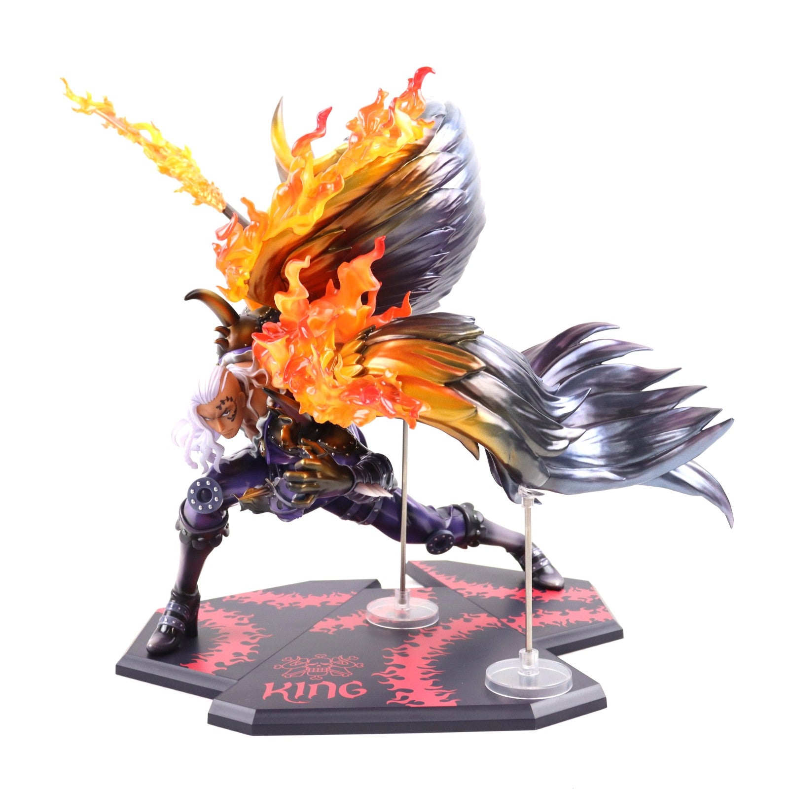 【中古即納】[FIG] Portrait.Of.Pirates P.O.P WA-MAXIMUM 百獣海賊団 大看板 『火災のキング』 ONE PIECE(ワンピース) 完成品 フィギュア メガトレショップ&オンラインショップ限定 メガハウス(20250226)