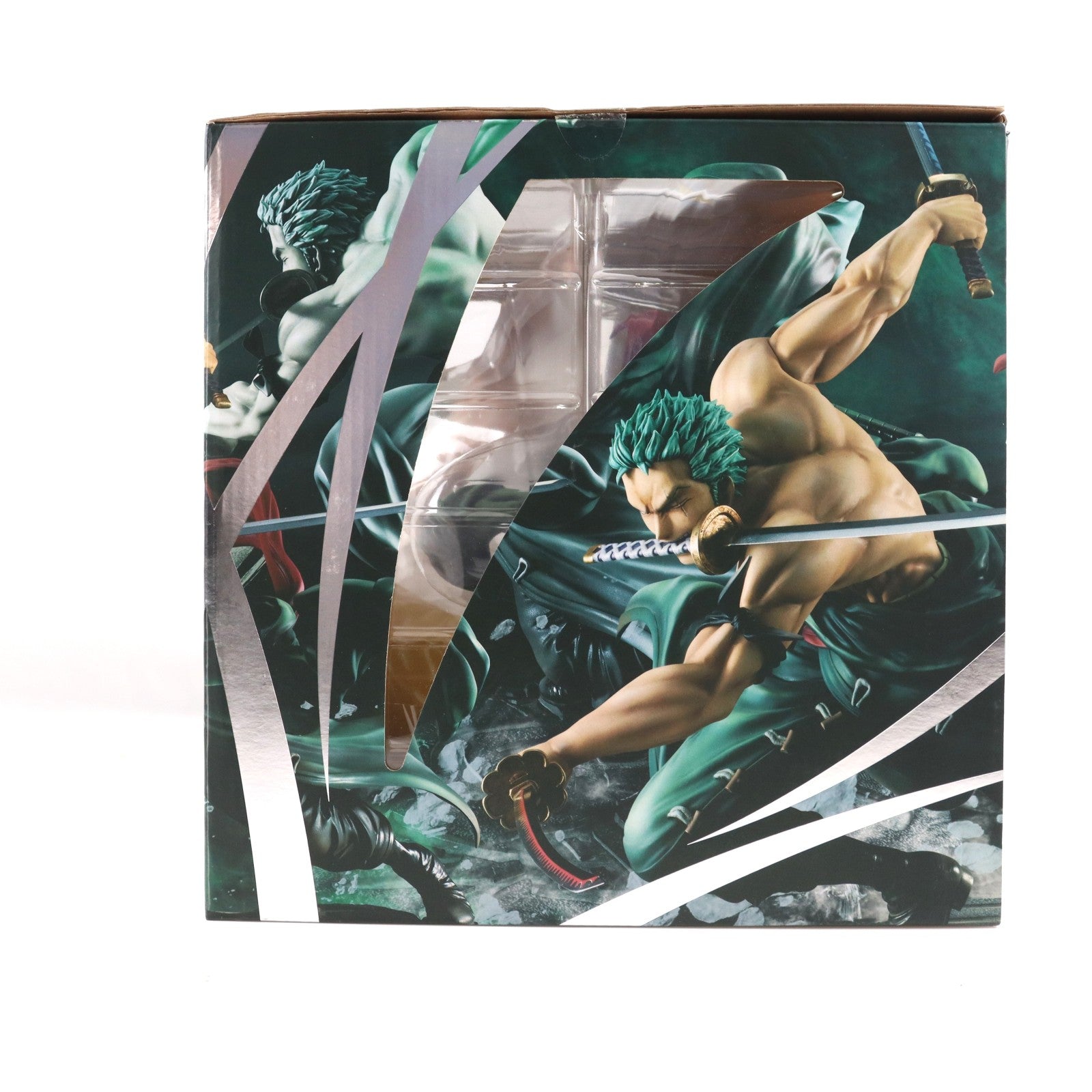 【中古即納】[FIG] Portrait.Of.Pirates P.O.P ワンピース SA-MAXIMUM ロロノア・ゾロ Ver.三・千・世・界!! ONE PIECE 1/8 完成品 フィギュア 一部オンラインショップ&麦わらストア限定 メガハウス(20190531)