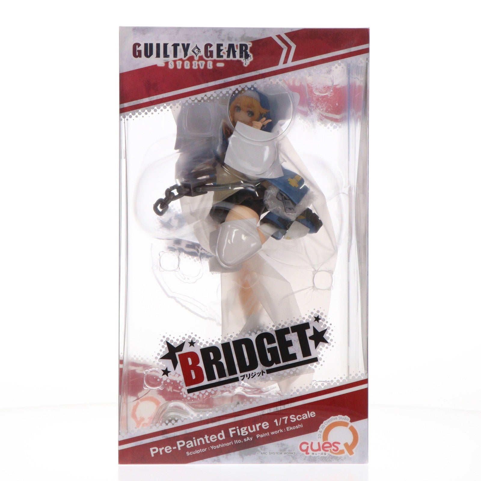 【中古即納】[FIG] ブリジット GUILTY GEAR -STRIVE-(ギルティギア ストライヴ) 1/7 完成品 フィギュア キューズQ(20241122)