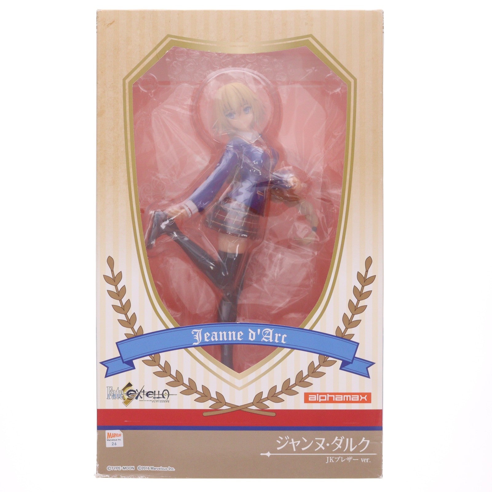 【中古即納】[FIG] ジャンヌ・ダルク JKブレザーVer. Fate/EXTELLA(フェイト/エクステラ) 1/7 完成品 フィギュア(AX-0175) アルファマックス(20191128)