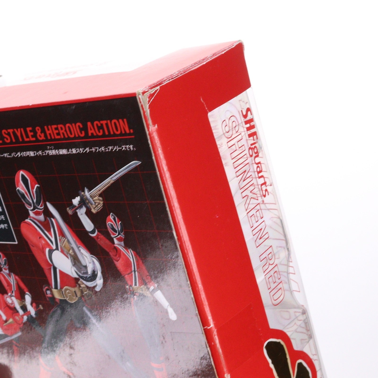 【中古即納】[FIG] S.H.Figuarts(フィギュアーツ) シンケンレッド 侍戦隊シンケンジャー 完成品 可動フィギュア バンダイ(20110723)