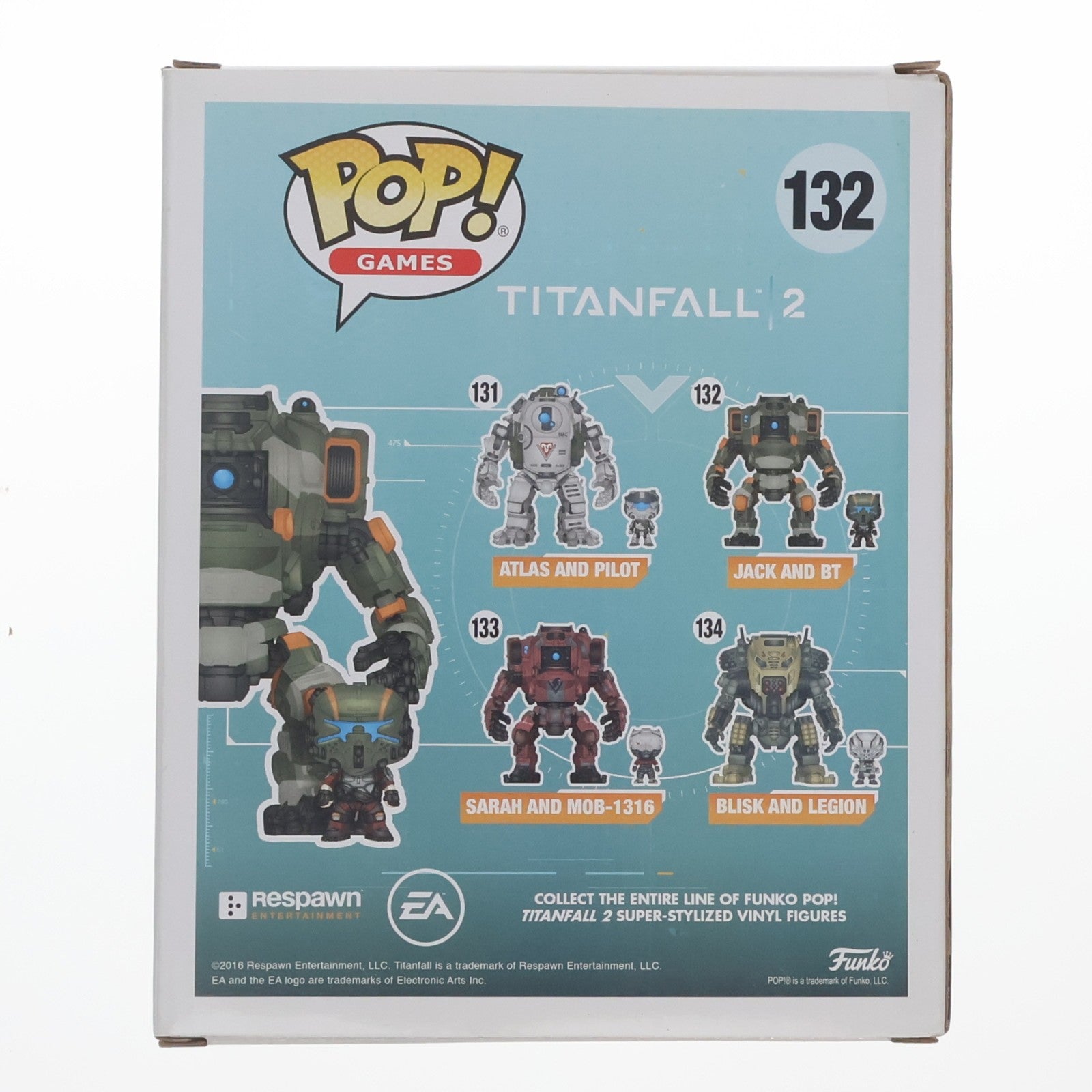 【中古即納】[FIG] POP! GAMES 132 JACK AND BT(ジャック with タイタン BT) タイタンフォール2 完成品 フィギュア(海外流通版) FUNKO(ファンコ)(20161231)