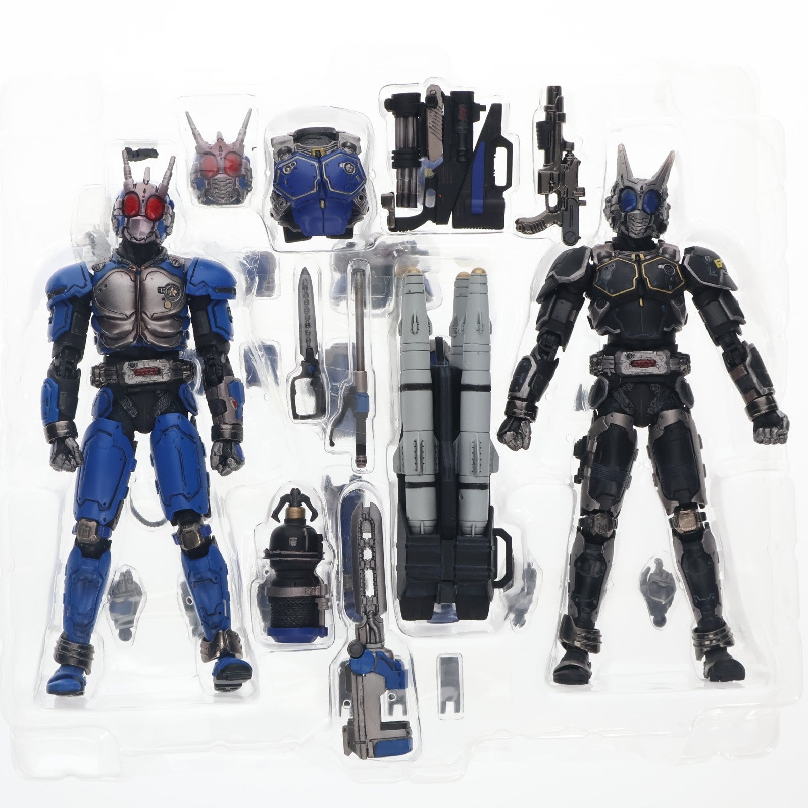 【中古即納】[FIG] S.I.C. VOL.39 仮面ライダーG3&仮面ライダーG4 仮面ライダーアギト 完成品 可動フィギュア バンダイ(20070731)