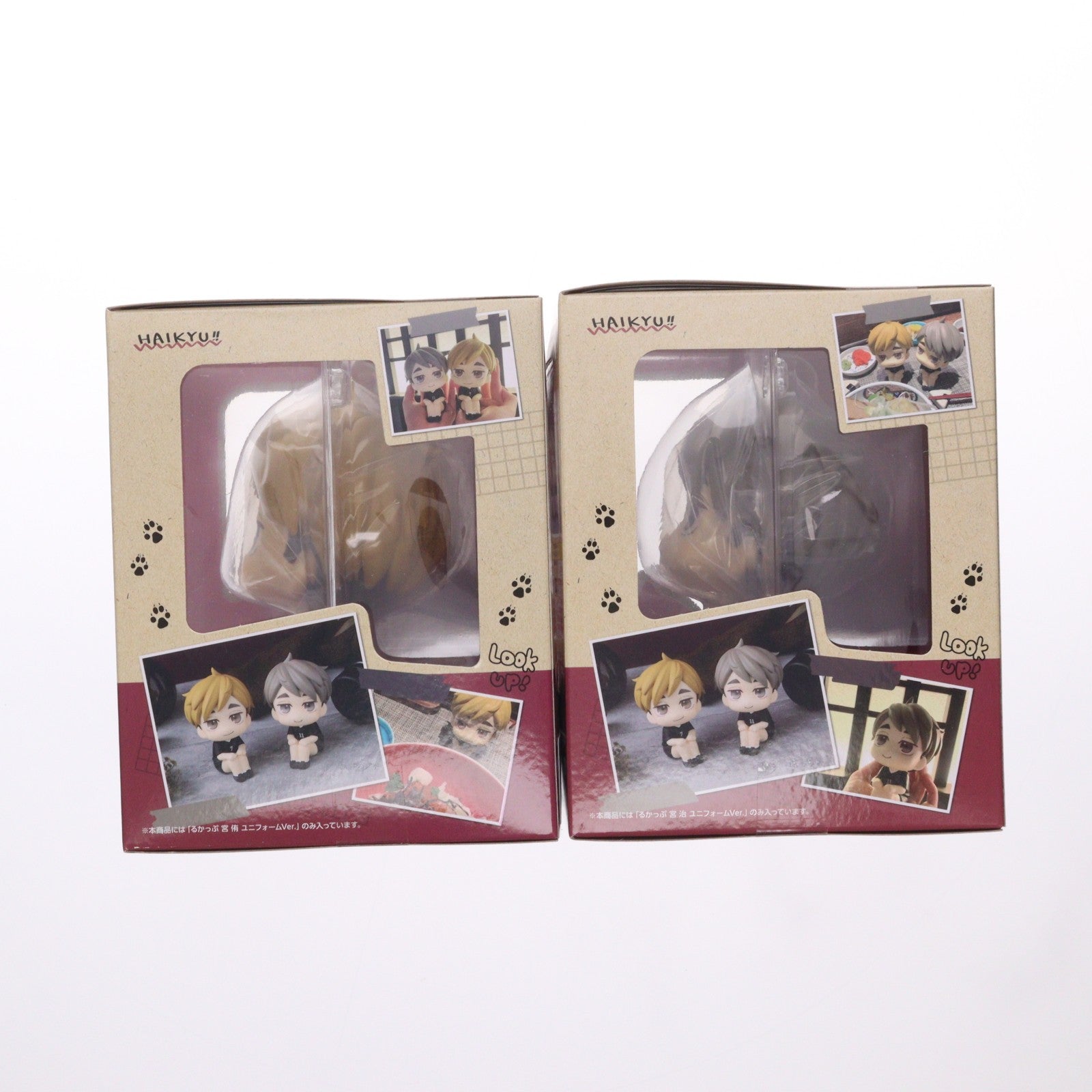 【中古即納】[FIG] プレミアムバンダイ限定特典付属 るかっぷ 宮侑&宮治(みやあつむ&みやおさむ) ユニフォームVer. セット ハイキュー!! 完成品 フィギュア メガトレショップ&プレミアムバンダイ限定 メガハウス(20250319)