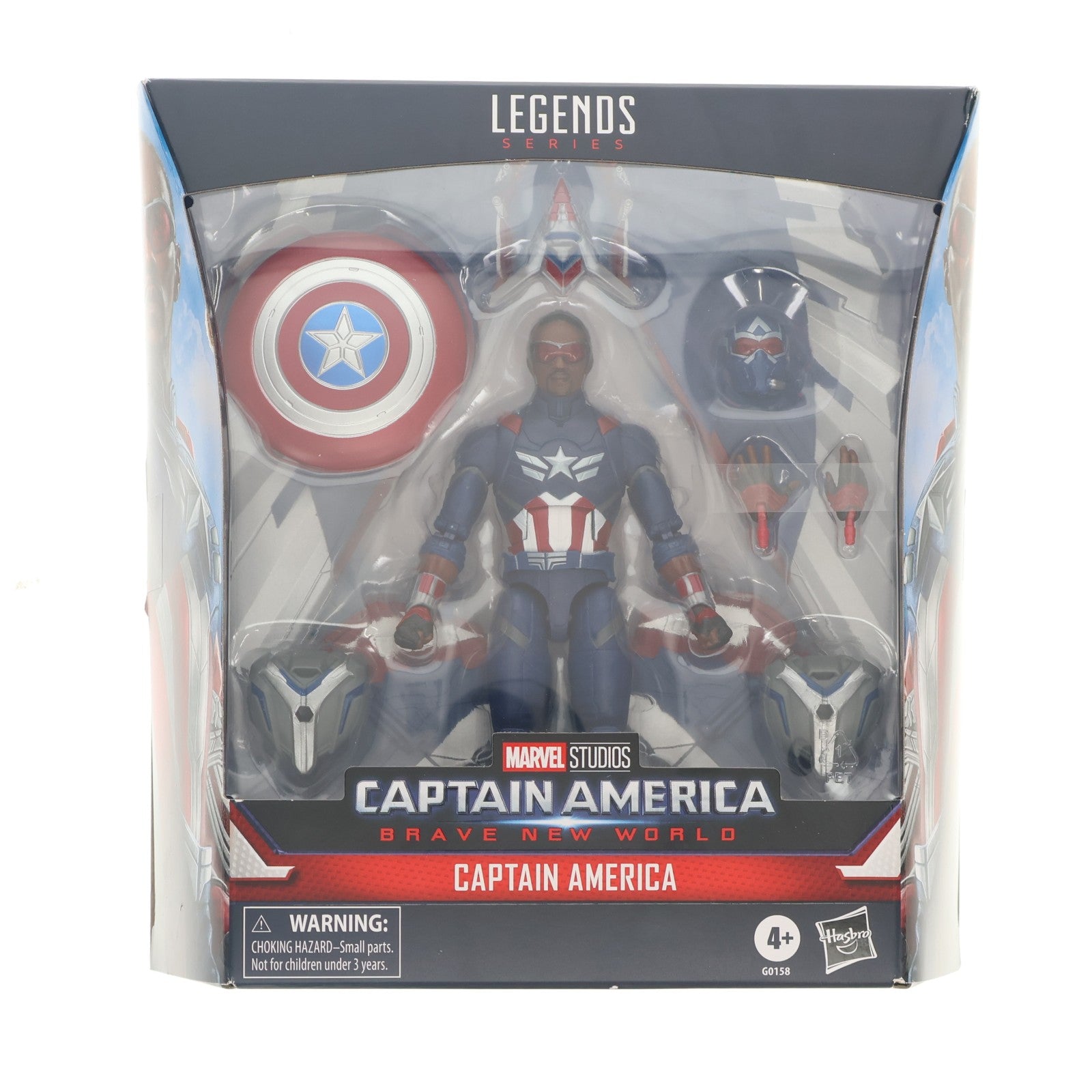 【中古即納】[FIG] マーベル・レジェンド MCUシリーズ キャプテン・アメリカ[映画『キャプテン・アメリカ:ブレイブ・ニュー・ワールド』] 完成品 6インチ・アクションフィギュア ハズブロ(20250131)