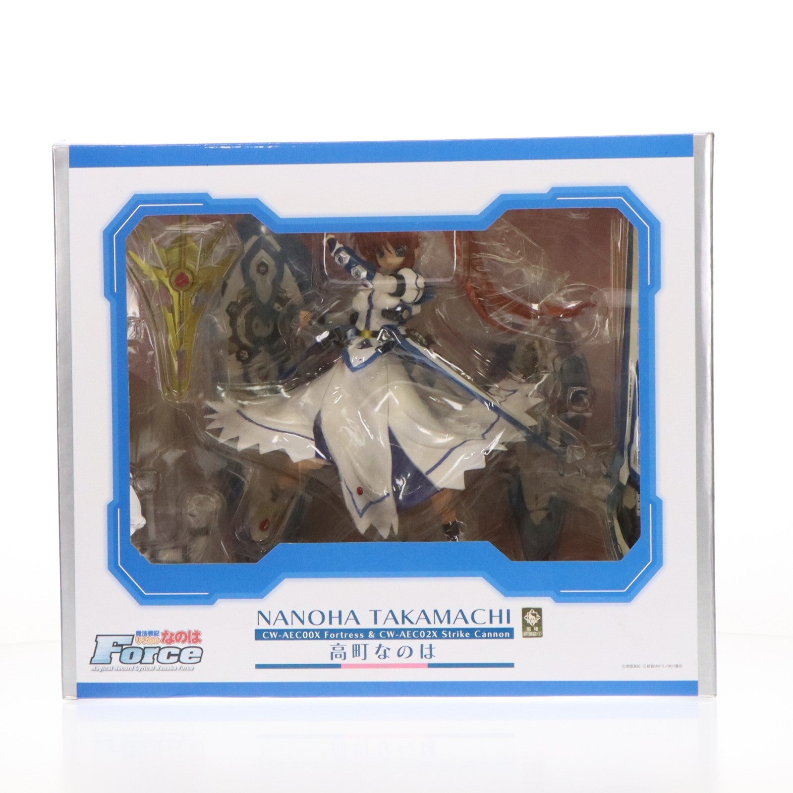 【中古即納】[FIG] 高町なのは CW-AEC00X Fortress & CW-AEC02X Strike Cannon 魔法戦記リリカルなのはForce 1/8 完成品 フィギュア FREEing(フリーイング)(20130516)