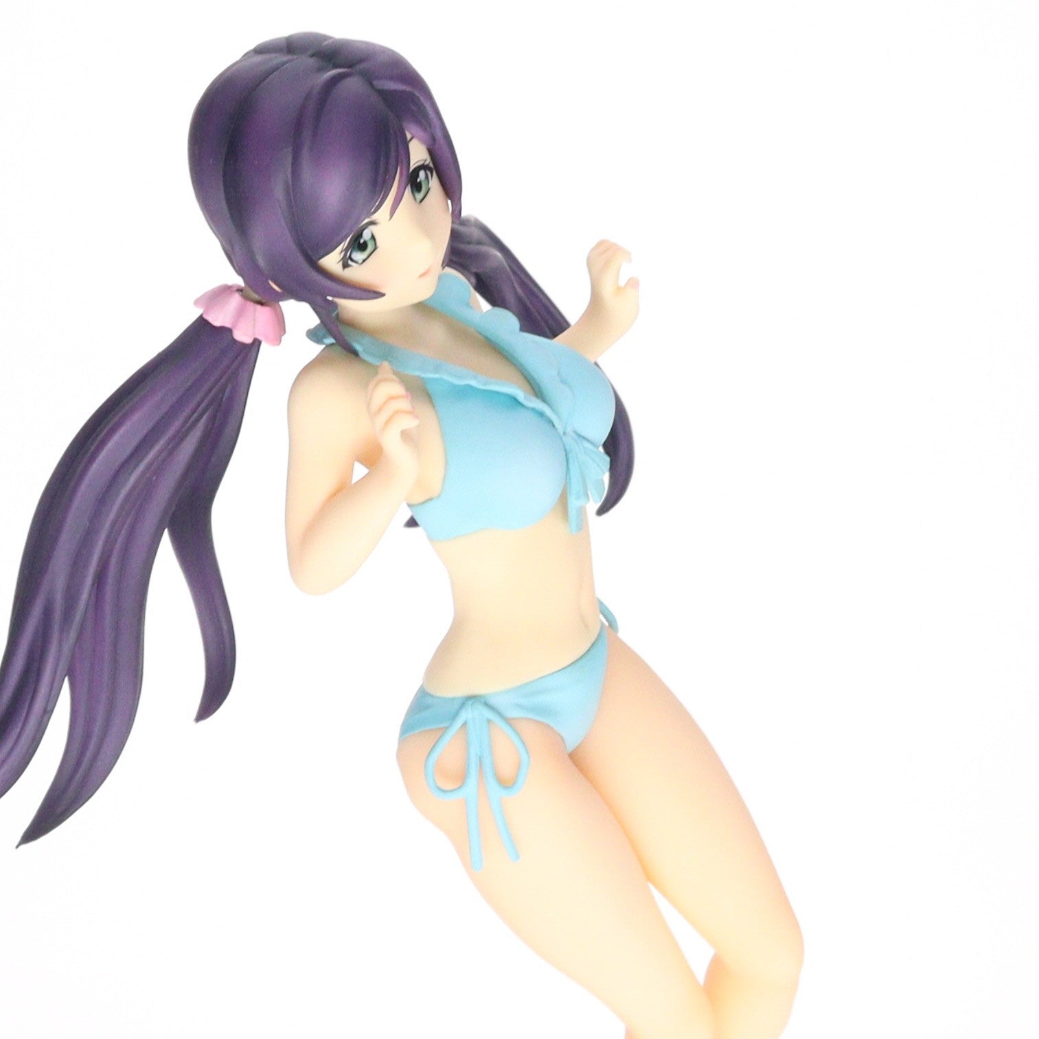 【中古即納】[FIG] BEACH QUEENS(ビーチクイーンズ) 東條希(とうじょうのぞみ) ラブライブ! 1/10 完成品 フィギュア(NF-408) ウェーブ(WAVE)(20140620)