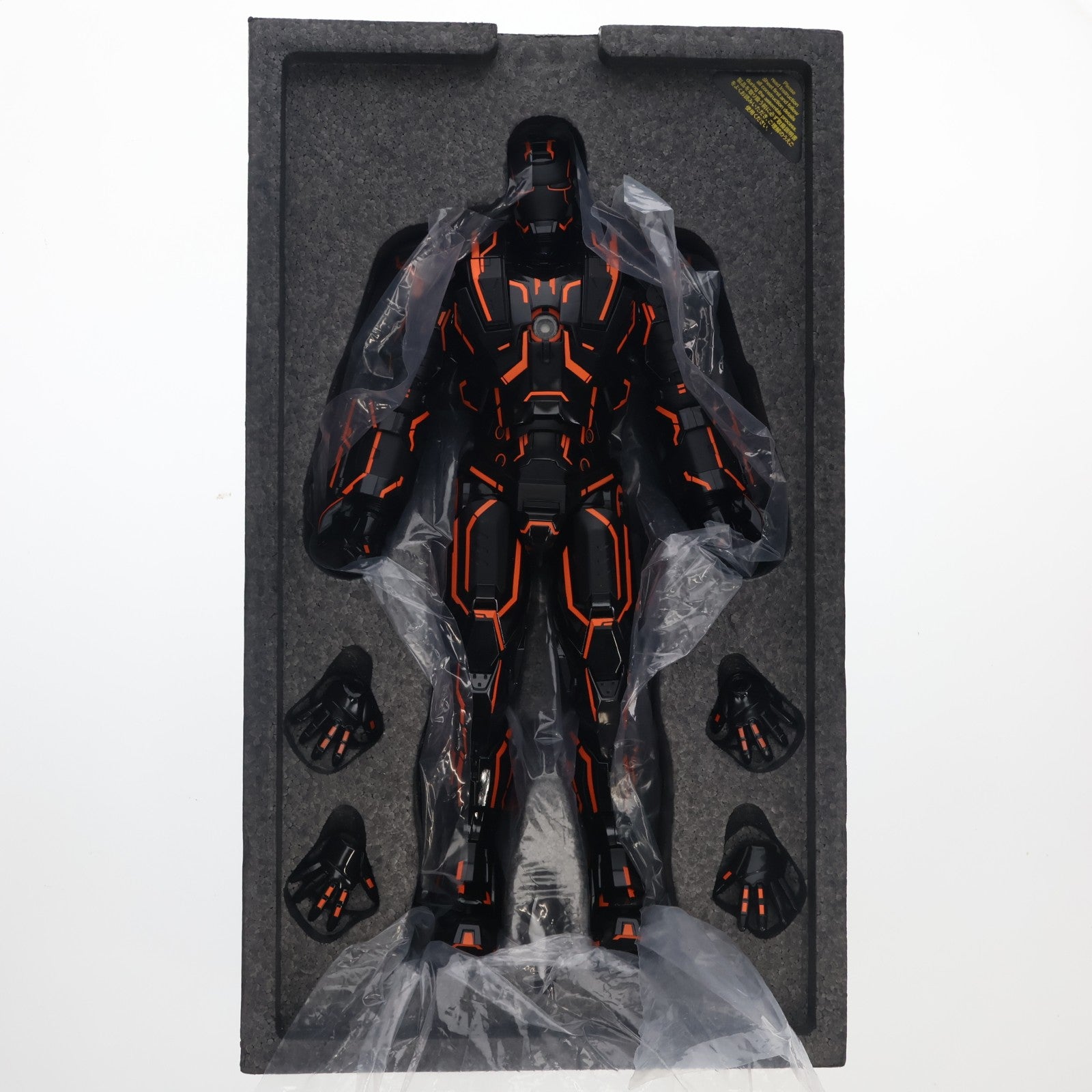 【中古即納】[FIG] ムービー・マスターピース DIECAST ウォーマシン(ネオンテック/オレンジ版) アイアンマン2 1/6 完成品 可動フィギュア アベンジャーズ/エンドゲーム エクスクルーシブ・ストア by ホットトイズ限定(MM#553D35) ホットトイズ(20200430)