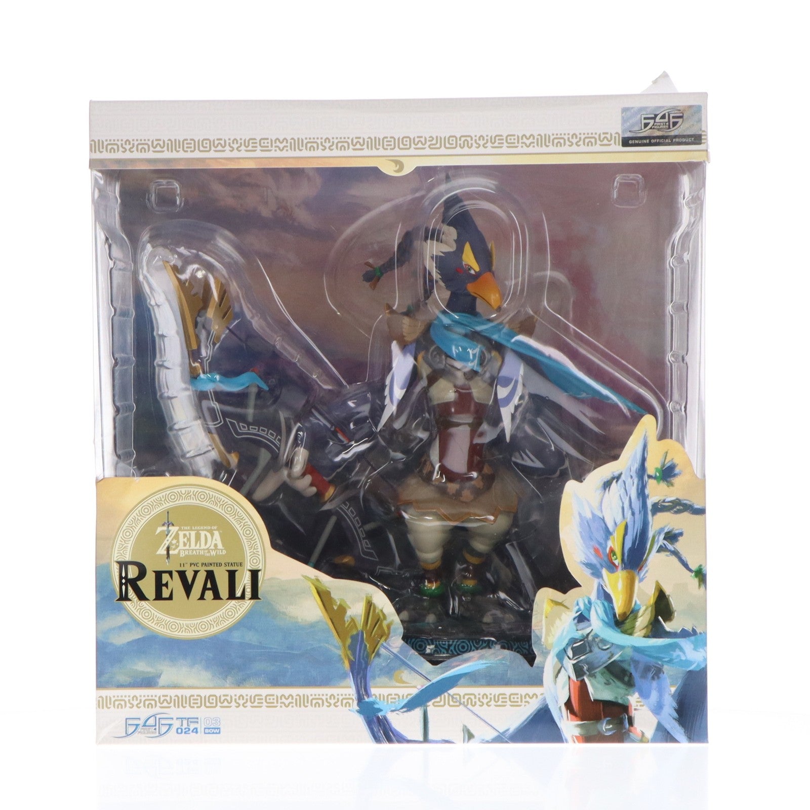 【中古即納】[FIG] リーバル 10インチ PVCスタチュー ゼルダの伝説 ブレス オブ ザ ワイルド 完成品 フィギュア First 4 Figures(ファースト4フィギュア)(20220227)