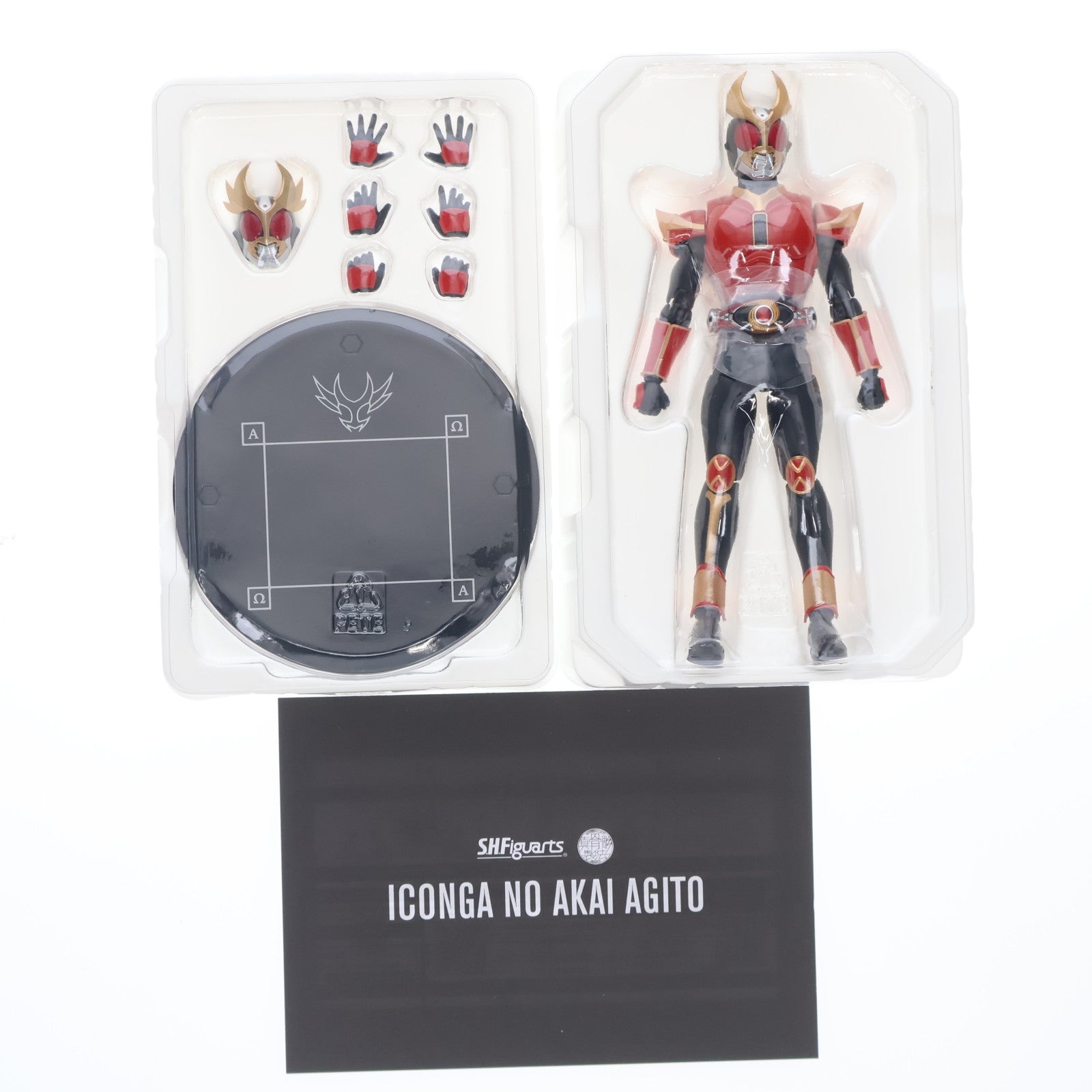 【中古即納】[FIG] (フィギュア単品) S.H.Figuarts(フィギュアーツ) 真骨彫製法 イコン画の赤いアギト 仮面ライダーアギト 真アギト展特典付きチケット同梱品 完成品 可動フィギュア バンダイスピリッツ(20260424)