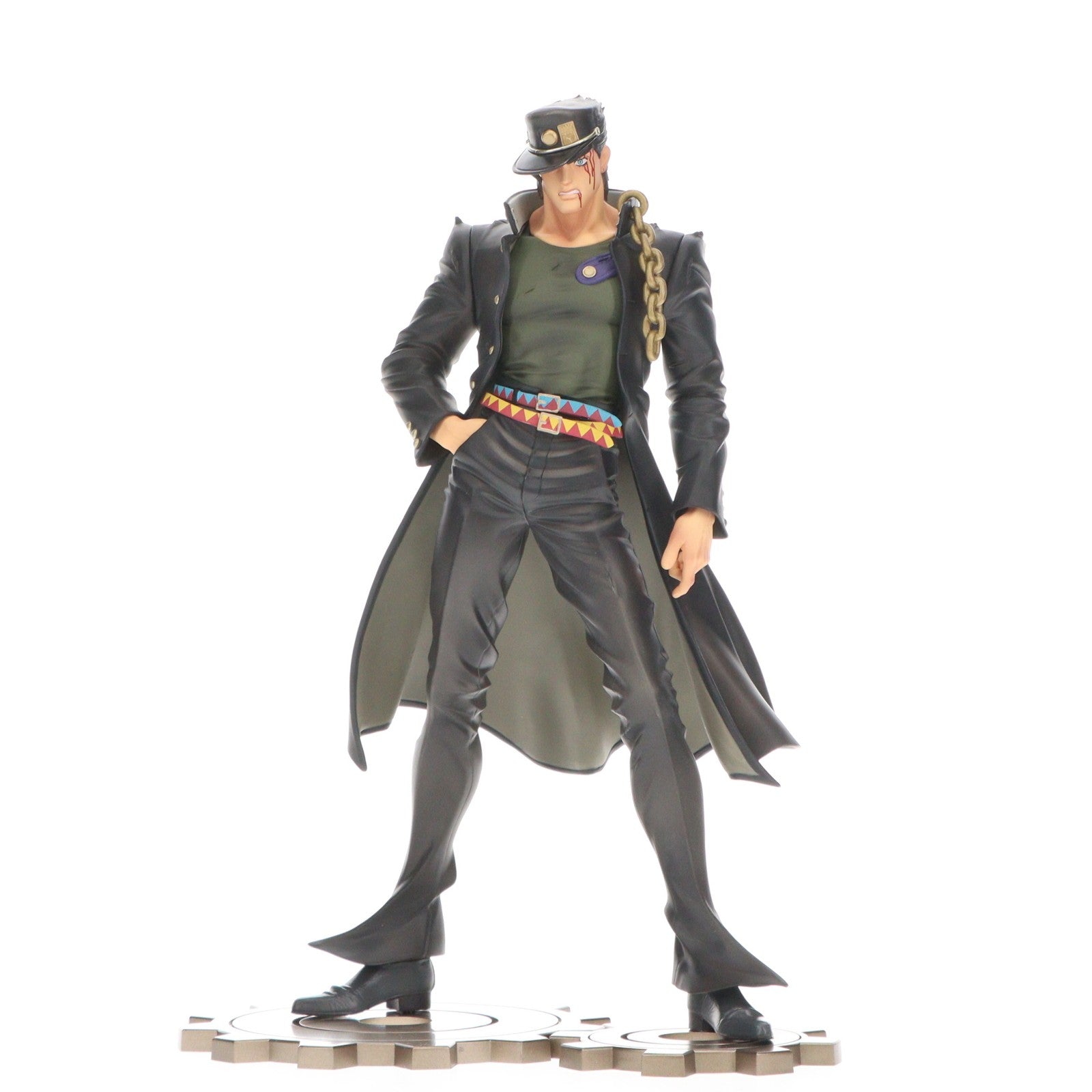 【中古即納】[FIG] センチネルストア限定特典付属 FIGURE MUSEUM 空条承太郎(くうじょうじょうたろう) アニメ『ジョジョの奇妙な冒険 スターダストクルセイダース』 1/8 完成品 フィギュア 千値練(せんちねる)(20250930)