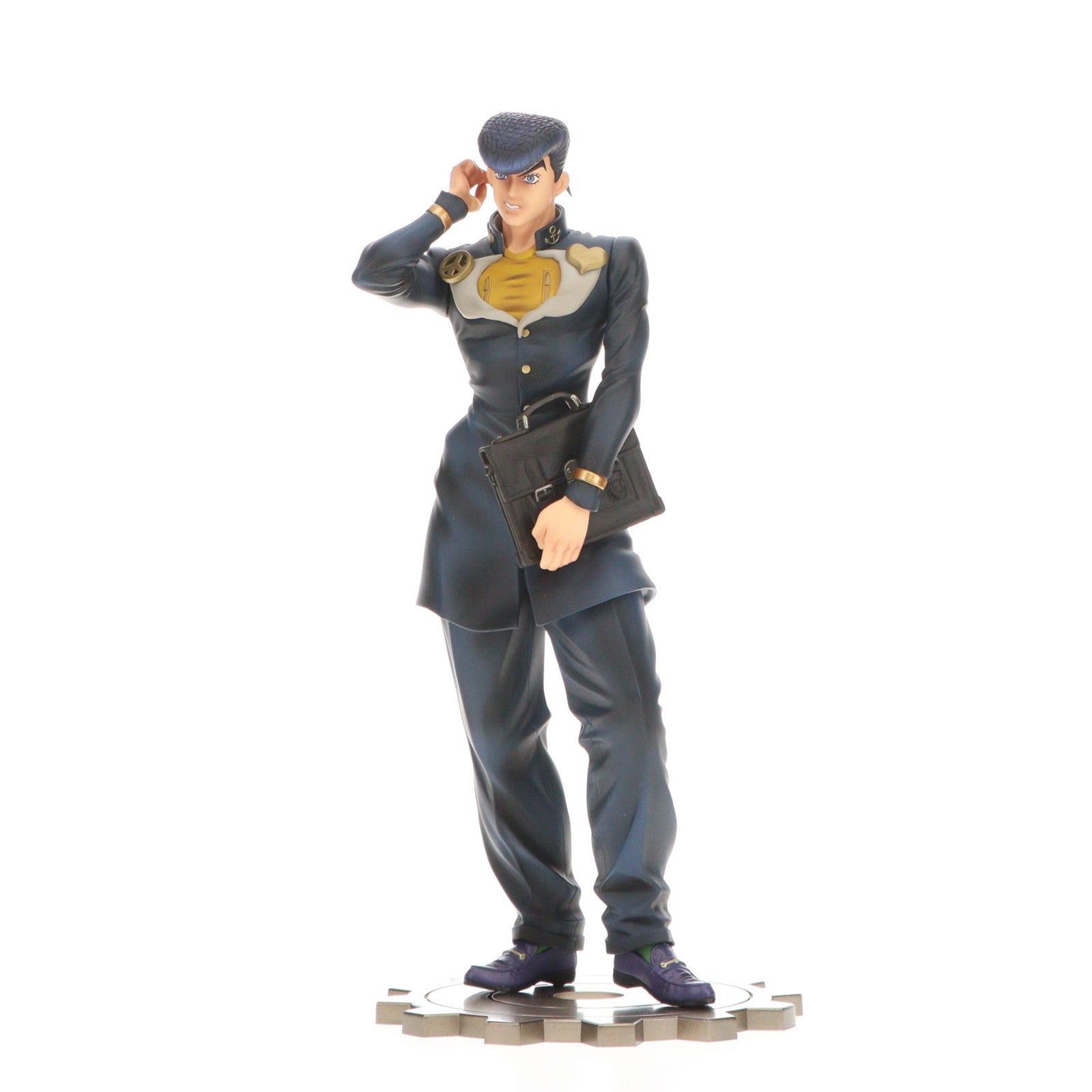 【中古即納】[FIG] センチネルストア限定特典付属 FIGURE MUSEUM 東方仗助(ひがしかたじょうすけ) TVアニメ『ジョジョの奇妙な冒険 ダイヤモンドは砕けない』 1/8 完成品 フィギュア 千値練(せんちねる)(20260222)