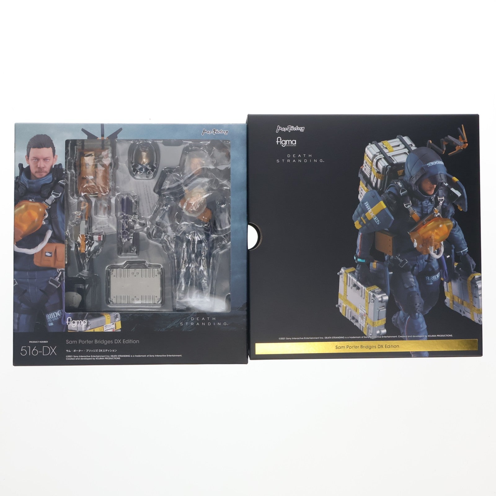 【中古即納】[FIG] figma(フィグマ) 516-DX サム・ポーター・ブリッジズ DXエディション DEATH STRANDING(デス・ストランディング) 完成品 可動フィギュア マックスファクトリー(20220528)