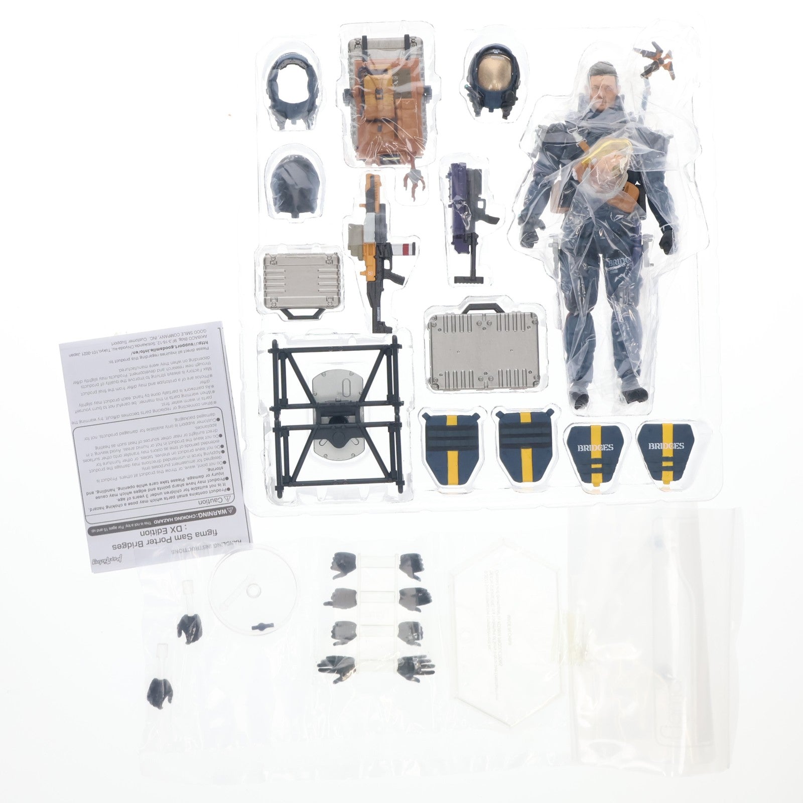 【中古即納】[FIG] figma(フィグマ) 516-DX サム・ポーター・ブリッジズ DXエディション DEATH STRANDING(デス・ストランディング) 完成品 可動フィギュア マックスファクトリー(20220528)