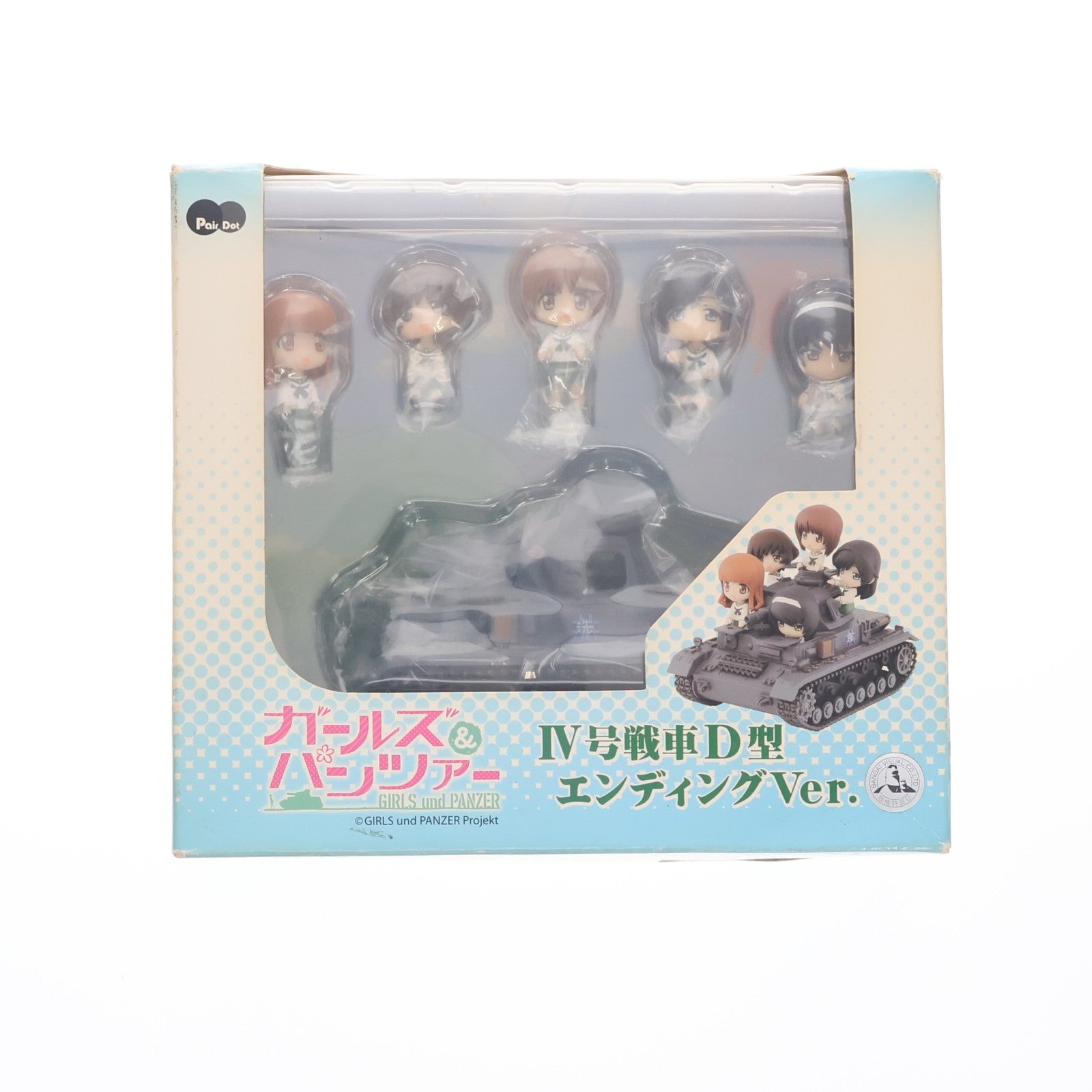 【中古即納】[FIG] IV号戦車D型 エンディングVer.(フィギュア5体付) ガールズ&パンツァー 完成品 フィギュア(PD11) ぺあどっと(ピットロード)(20171129)