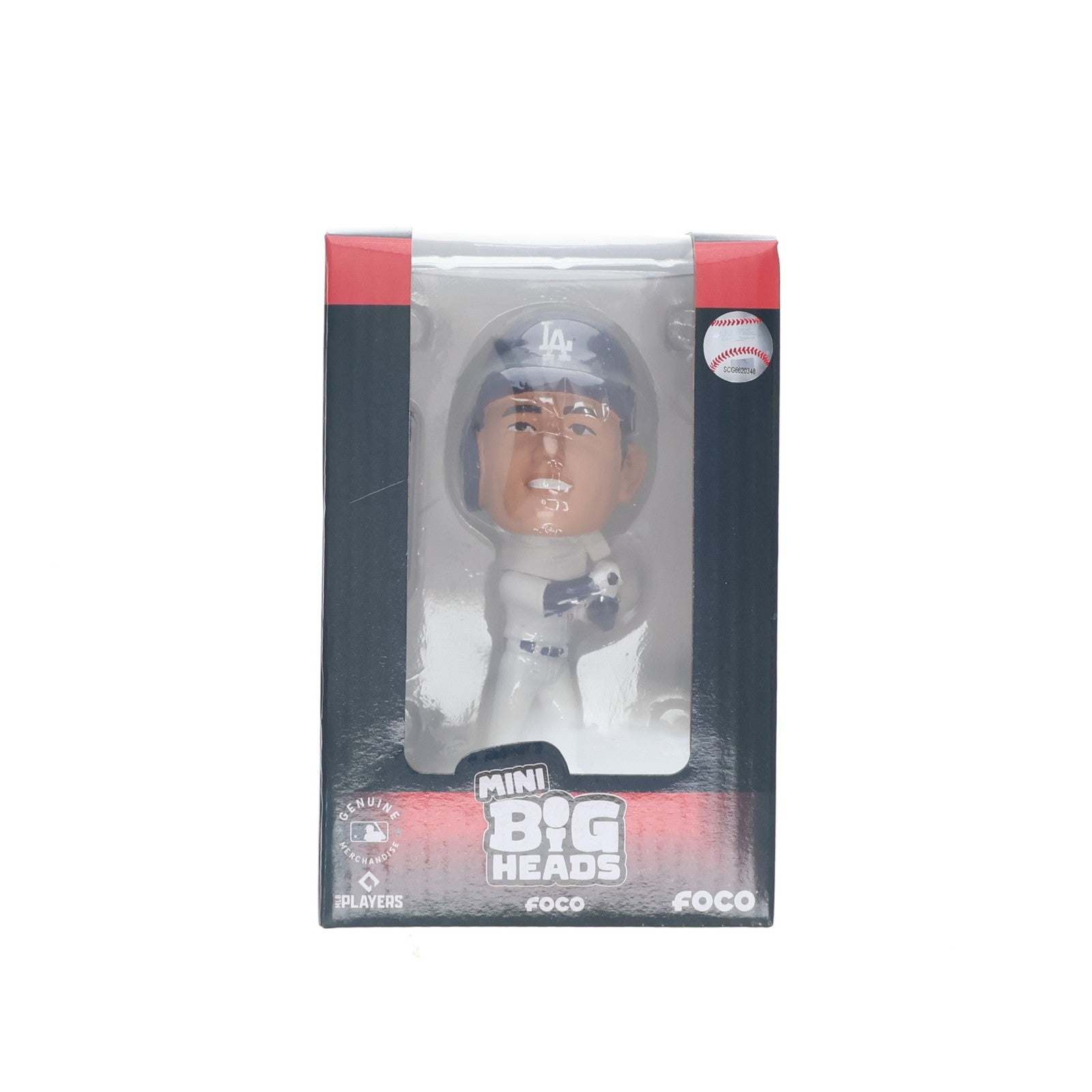 【中古即納】[FIG] MLB×FOCO ドジャース 大谷翔平選手(おおたにしょうへい) ビッグヘッドボブル(ホーム/打者) 完成品 フィギュア foco(20250731)