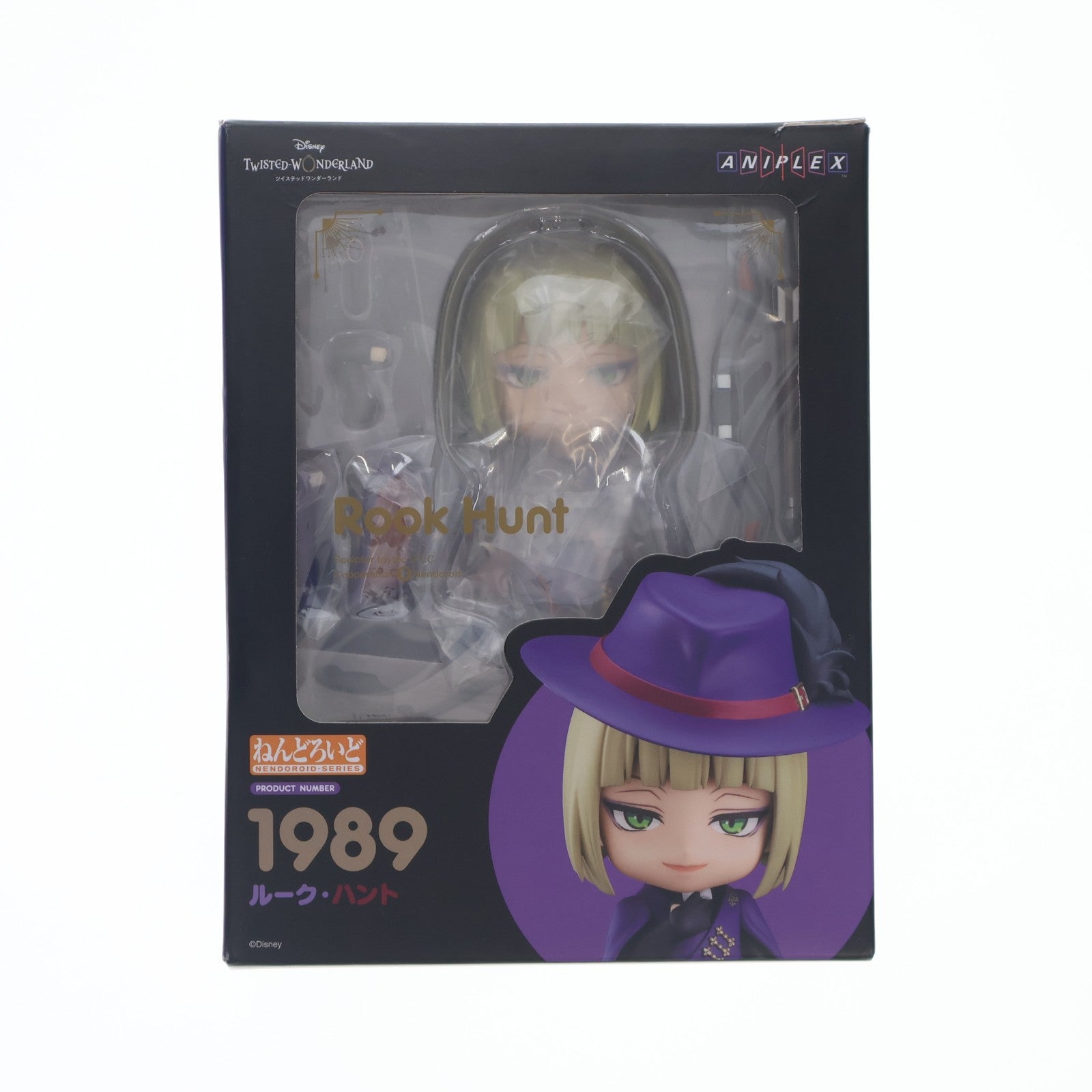 【中古即納】[FIG] ねんどろいど 1989 ルーク・ハント ディズニー ツイステッドワンダーランド 完成品 可動フィギュア GOODSMILE ONLINE SHOP&ANIPLEX+限定 アニプレックス(20230531)