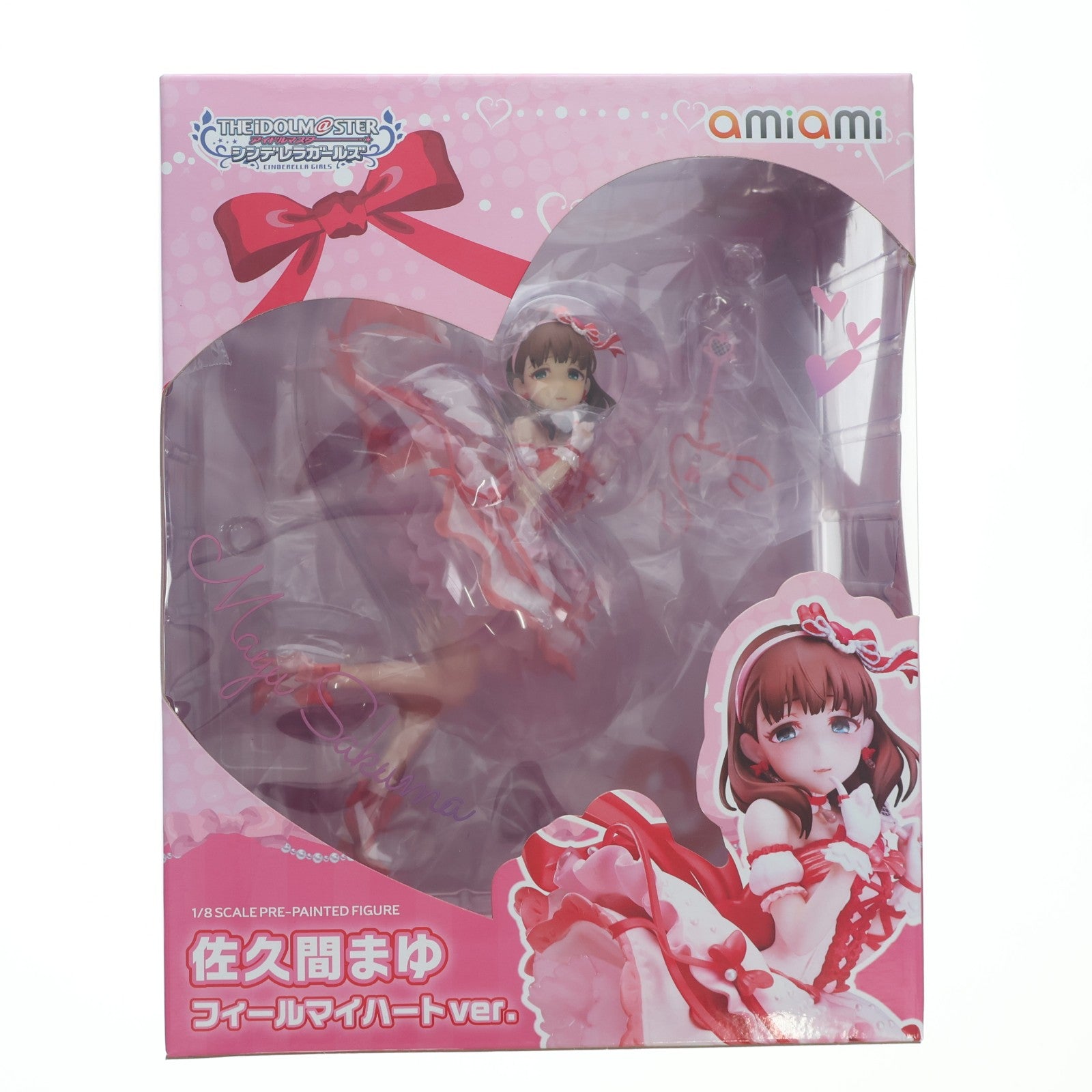 【中古即納】[FIG] 佐久間まゆ(さくままゆ) フィールマイハートver. アイドルマスター シンデレラガールズ 1/8 完成品 フィギュア あみあみ(20181027)