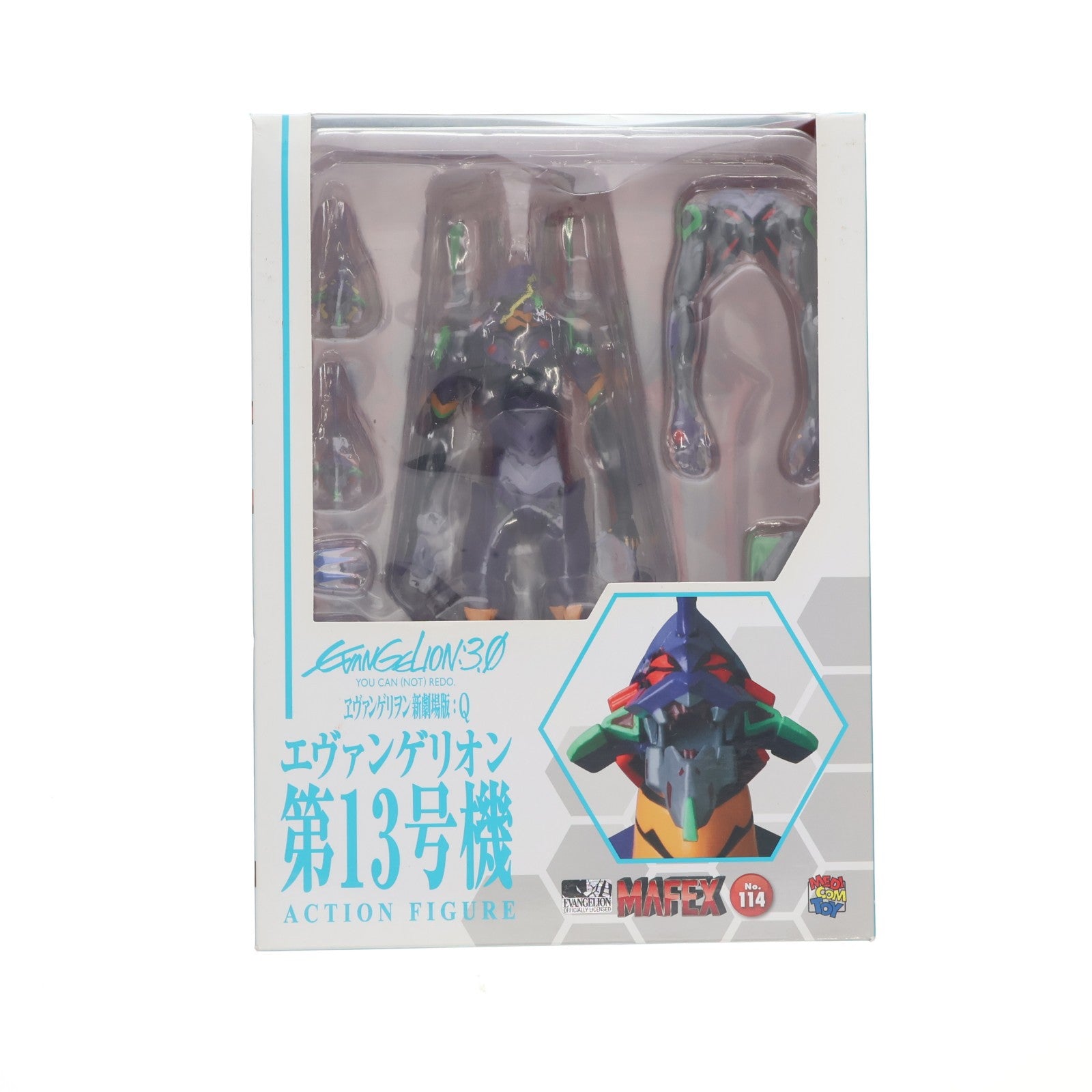 【中古即納】[FIG] マフェックス No.114 MAFEX エヴァンゲリオン第13号機 ヱヴァンゲリヲン新劇場版:Q 完成品 可動フィギュア メディコム・トイ(20201223)