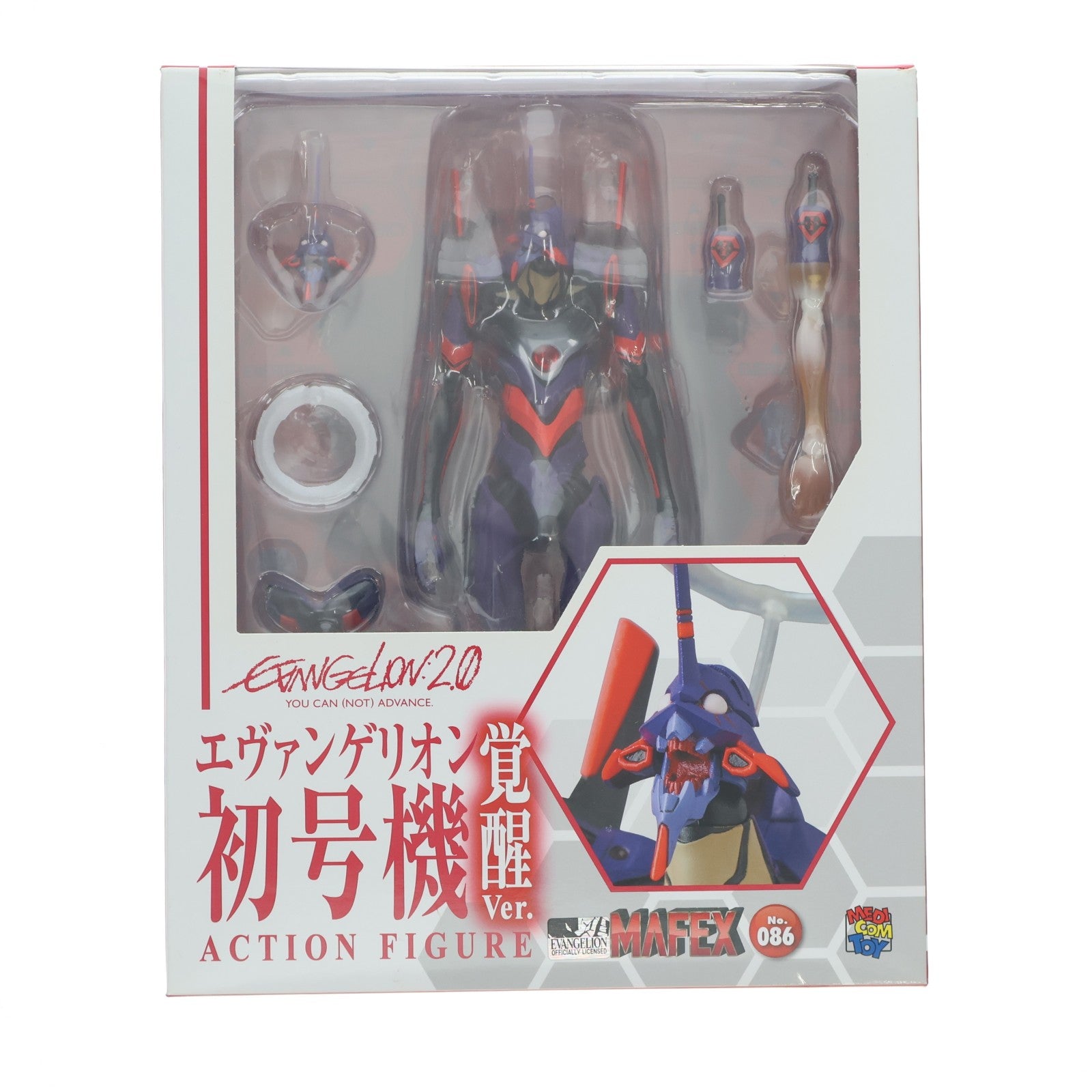 【中古即納】[FIG] マフェックス No.086 MAFEX エヴァンゲリオン初号機(覚醒版) ヱヴァンゲリヲン新劇場版:破 完成品 可動フィギュア メディコム・トイ(20191020)