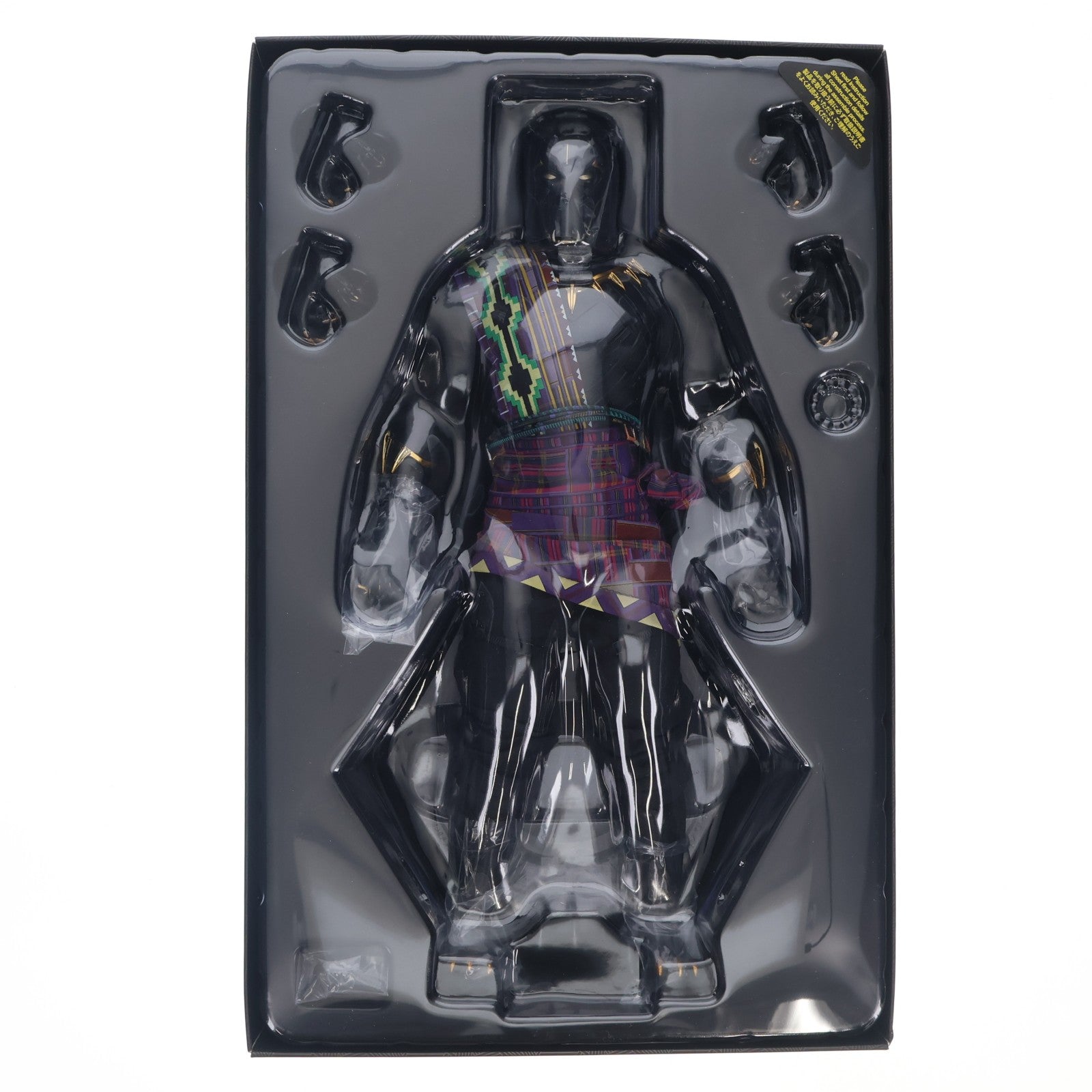 【中古即納】[FIG] 東京コミコン2018限定 ムービー・マスターピース ティ・チャカ ブラックパンサー 1/6 完成品 可動フィギュア(MMS487) ホットトイズ(20181130)