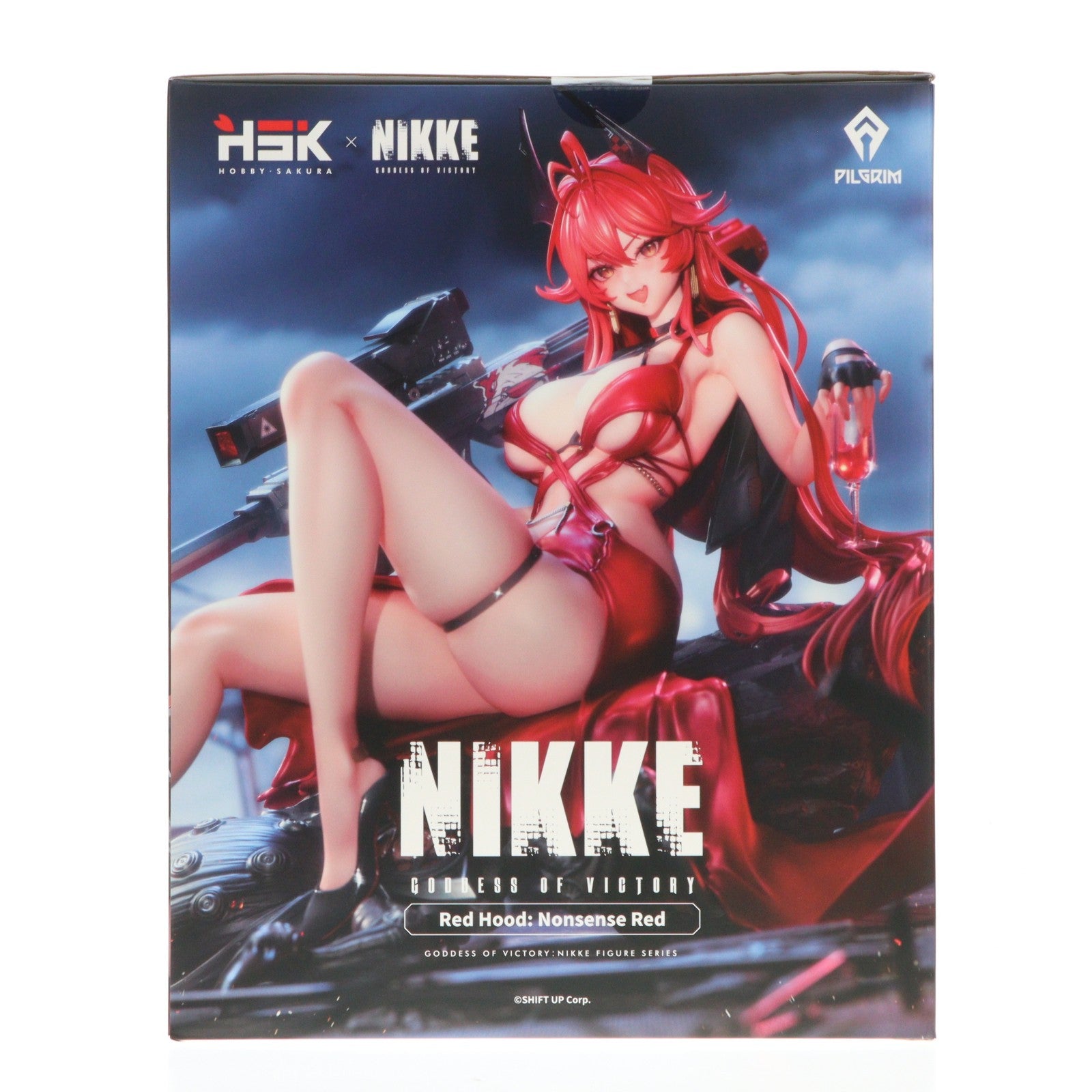 【中古即納】[FIG] レッドフード ナンセンスレッド 勝利の女神:NIKKE(ニケ) 1/4 完成品 フィギュア HOBBY SAKURA(ホビーサクラ)(20260131)