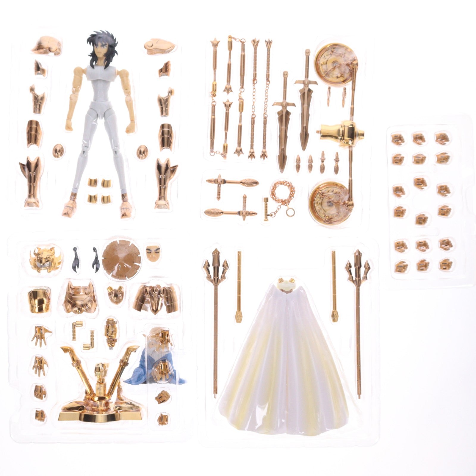 【中古即納】[FIG] 魂ウェブ商店限定 聖闘士聖衣神話EX ライブラ童虎&老師 ～ORIGINAL COLOR EDITION～ 聖闘士星矢 完成品 可動フィギュア バンダイ(20180831)