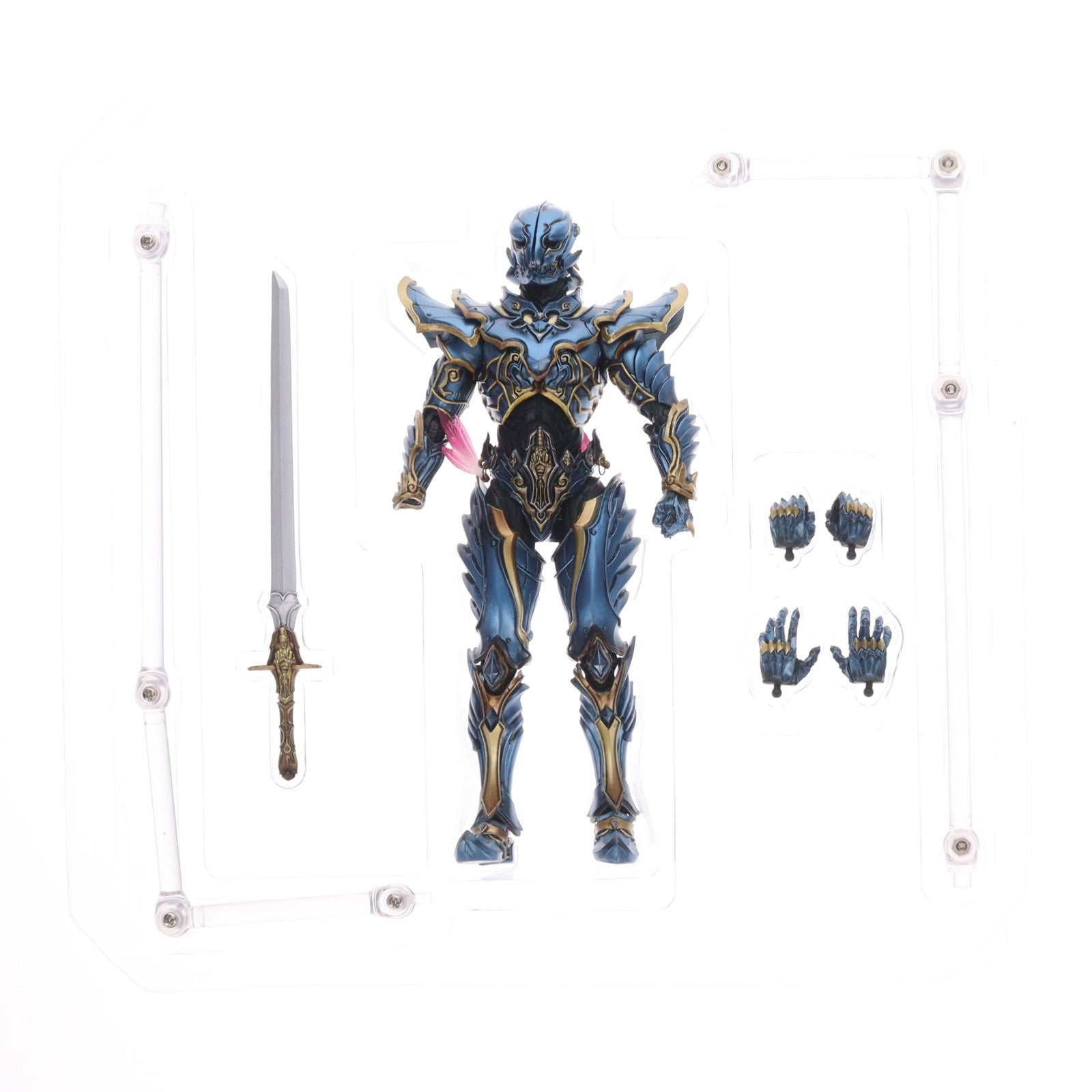 【中古即納】[FIG] 魂ウェブ商店限定 魔戒可動 幻影騎士 クロウ 牙狼-GARO-(ガロ) -魔戒ノ花- 完成品 可動フィギュア バンダイ(20141231)