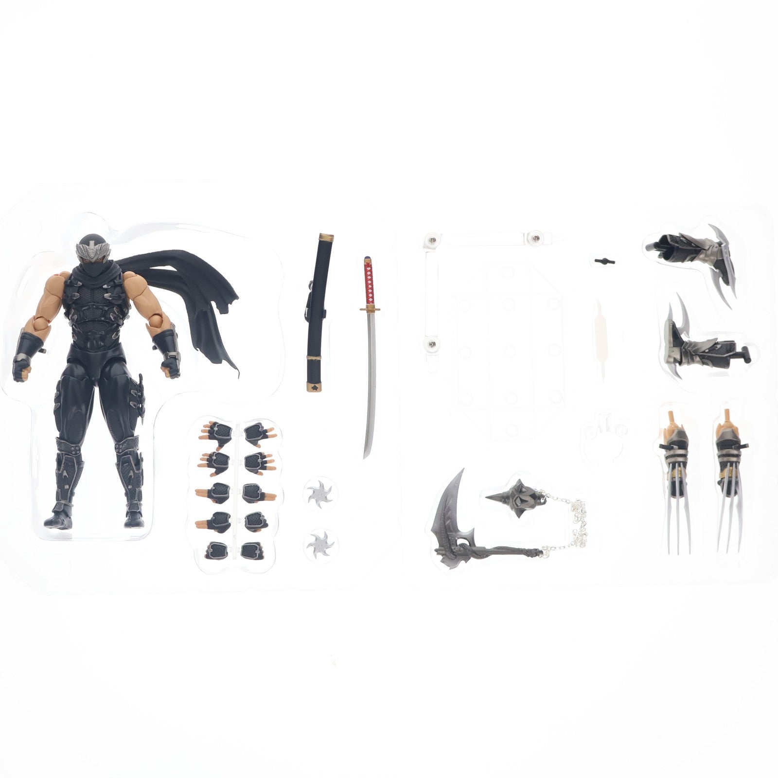 【中古即納】[FIG] アメイジング・ヤマグチ リュウ・ハヤブサ NINJA GAIDEN(ニンジャガイデン) 完成品 可動フィギュア(NR052) 海洋堂(20250131)