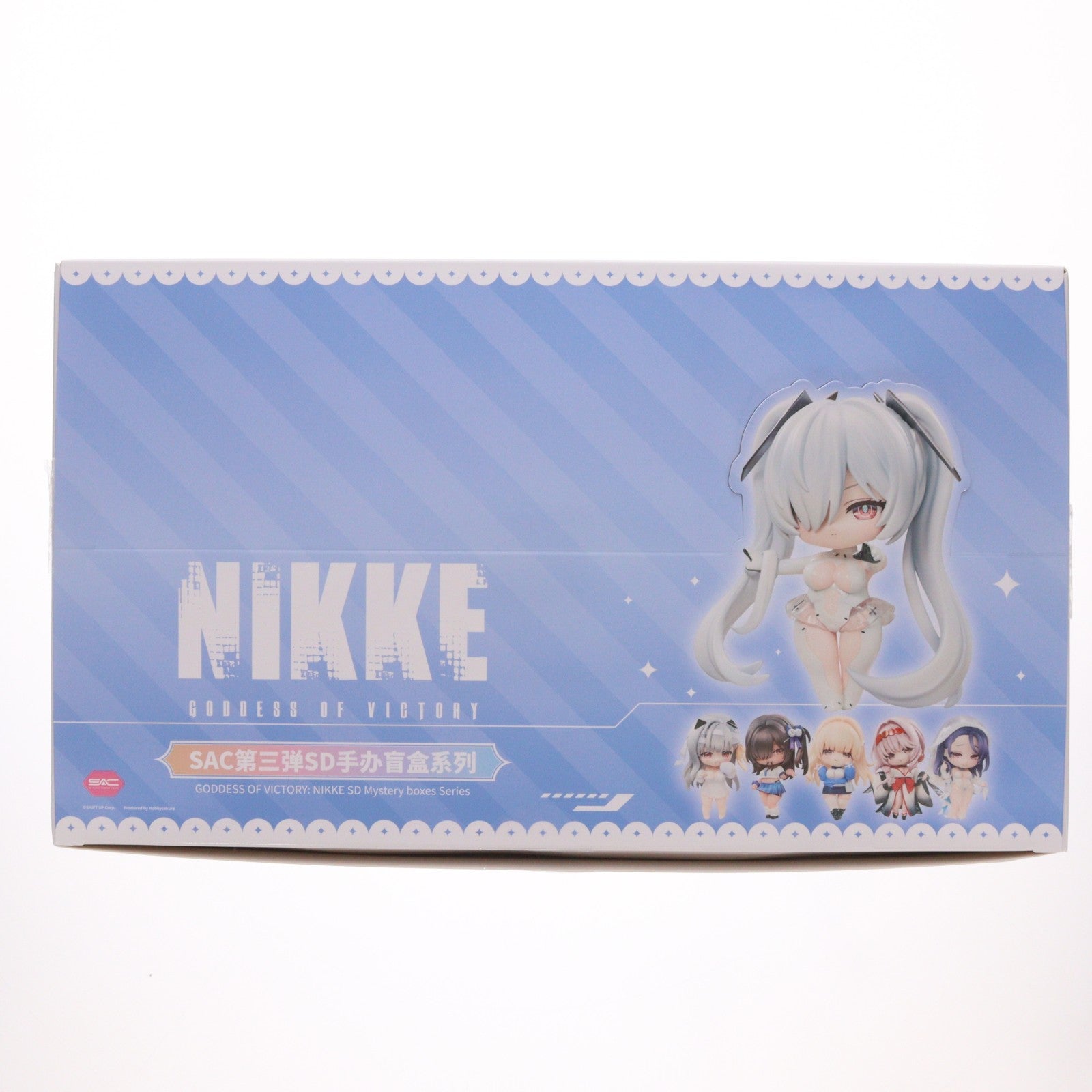 【中古即納】[FIG] (BOX) あみあみ限定特典&BOX購入特典付属 勝利の女神:NIKKE(ニケ) SACシリーズ Vol.3 デフォルメフィギュア コンプリートBOX(6個) HOBBY SAKURA(ホビーサクラ)(20260630)