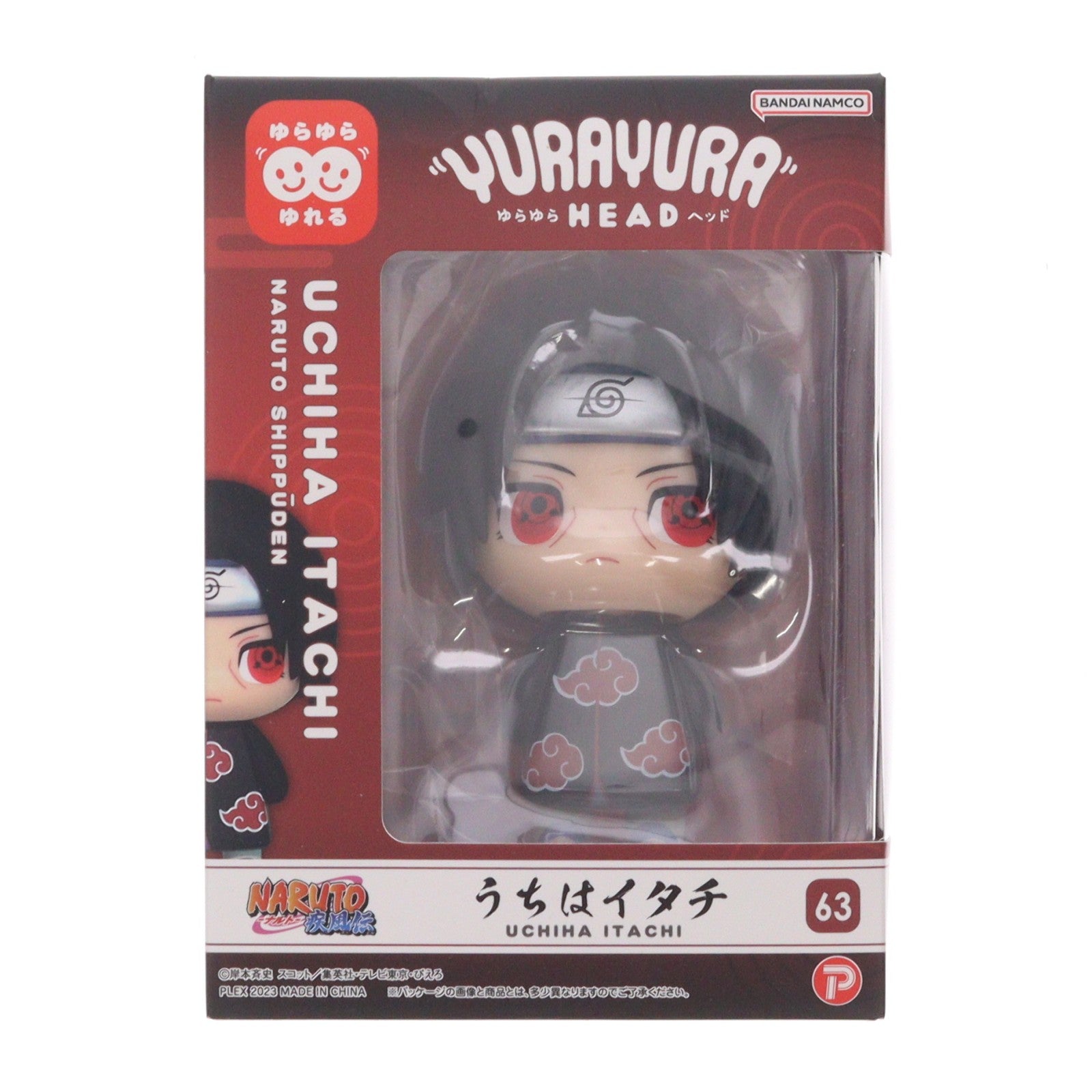 【中古即納】[FIG] (再販) ゆらゆらヘッド うちはイタチ NARUTO-ナルト- 疾風伝 完成品 フィギュア プレックス(20260630)