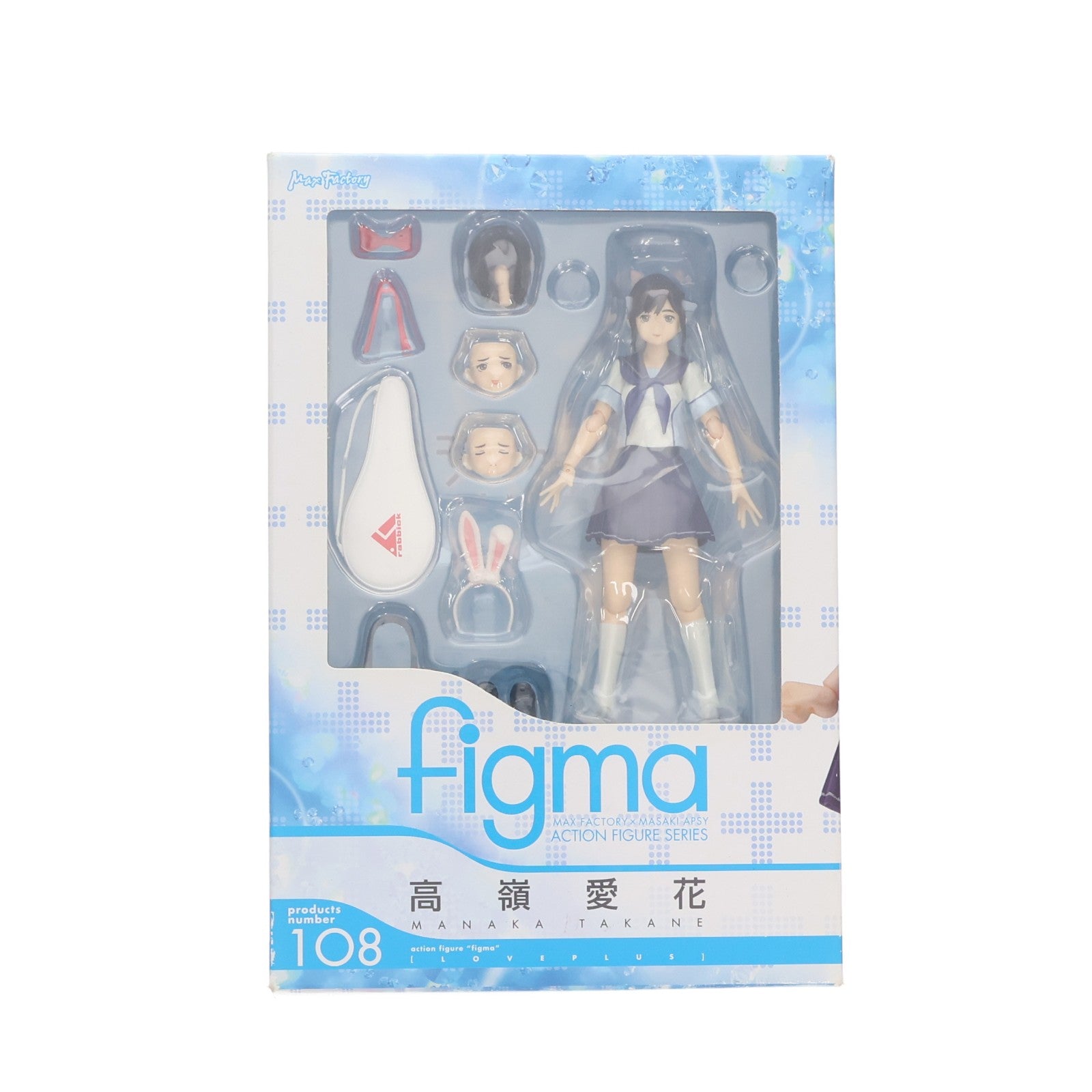 【中古即納】[FIG] figma(フィグマ) 108 高嶺愛花(たかねまなか) ラブプラス+ 完成品 可動フィギュア マックスファクトリー(20111001)