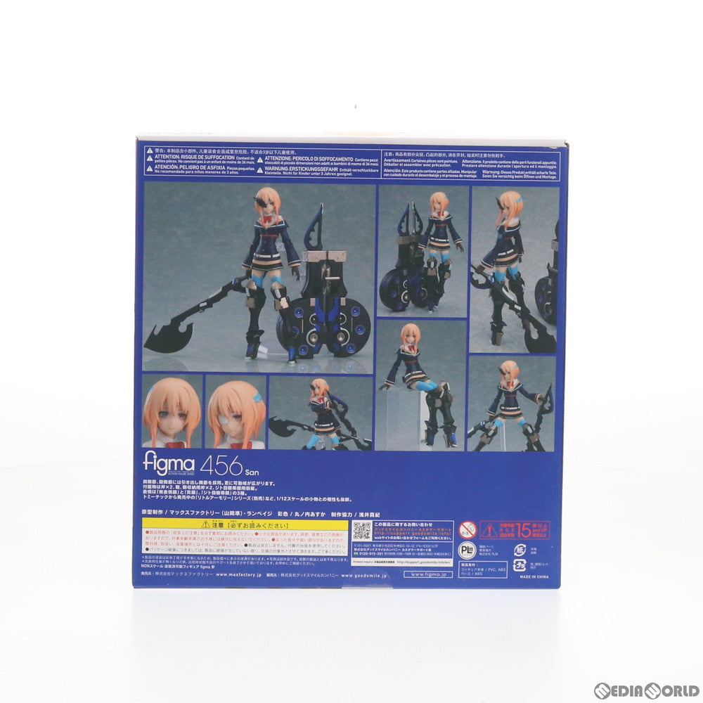 【中古即納】[FIG] figma(フィグマ) 456 参(さん) 重兵装型女子高生 完成品 可動フィギュア マックスファクトリー(20200829)