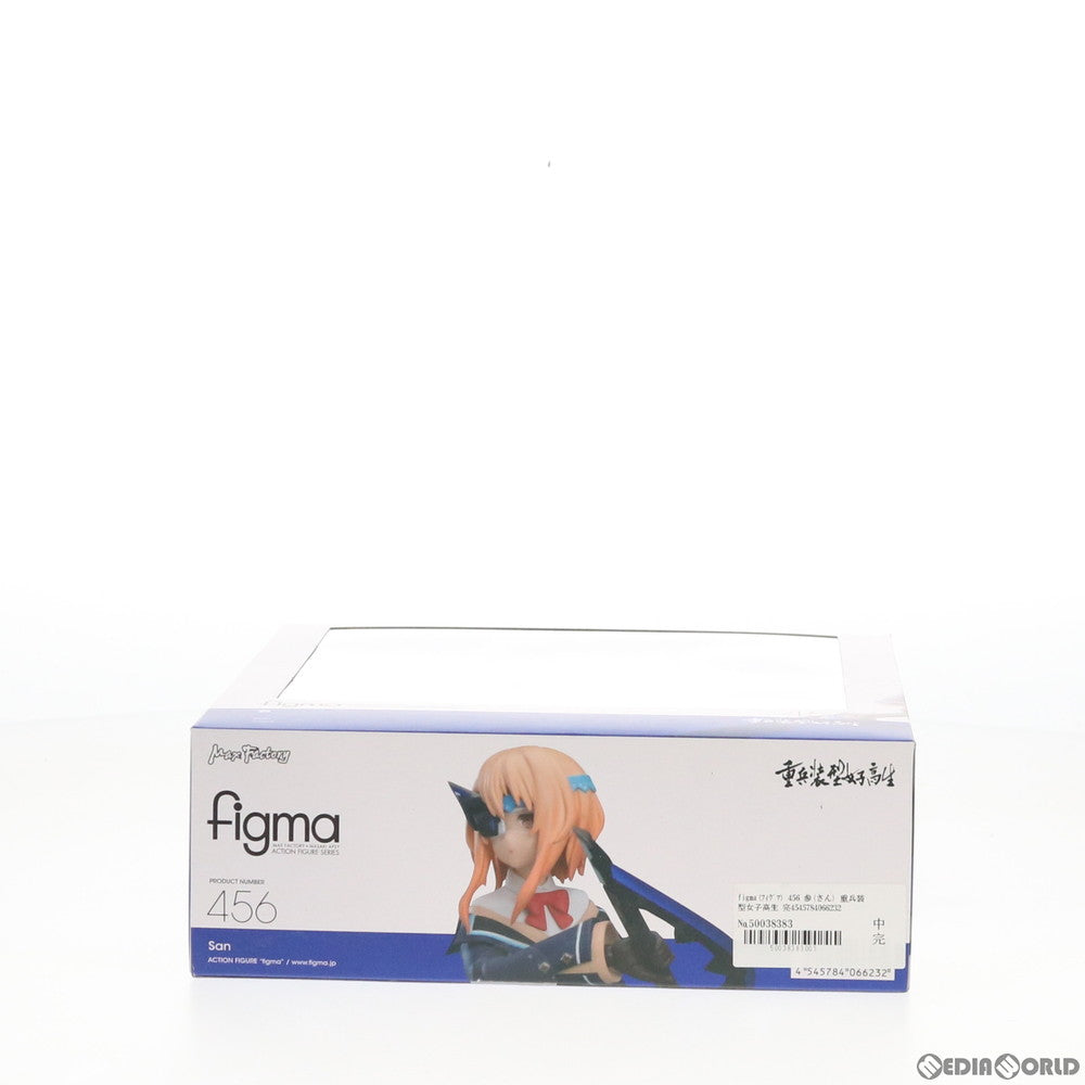【中古即納】[FIG] figma(フィグマ) 456 参(さん) 重兵装型女子高生 完成品 可動フィギュア マックスファクトリー(20200829)
