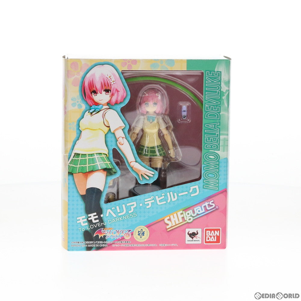 【中古即納】[FIG] S.H.Figuarts(フィギュアーツ) モモ・ベリア・デビルーク To LOVEる-とらぶる- ダークネス 完成品 可動フィギュア バンダイ(20140321)