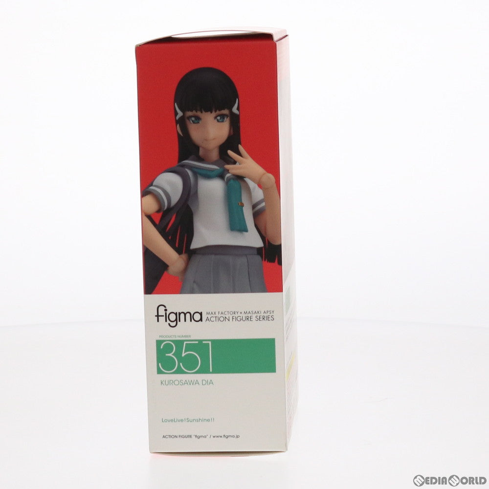 【中古即納】[FIG] figma(フィグマ) 351 黒澤ダイヤ(くろさわダイヤ) ラブライブ!サンシャイン!! 完成品 可動フィギュア マックスファクトリー(20171101)