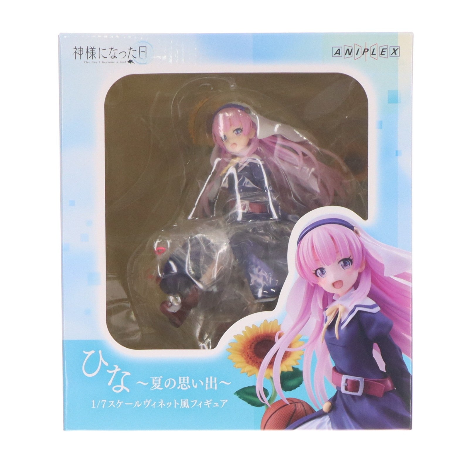 【中古即納】[FIG] ANIPLEX+限定 ひな ～夏の思い出～ 神様になった日 1/7 完成品 ヴィネット風フィギュア(MD20-0140001) アニプレックス(20210831)