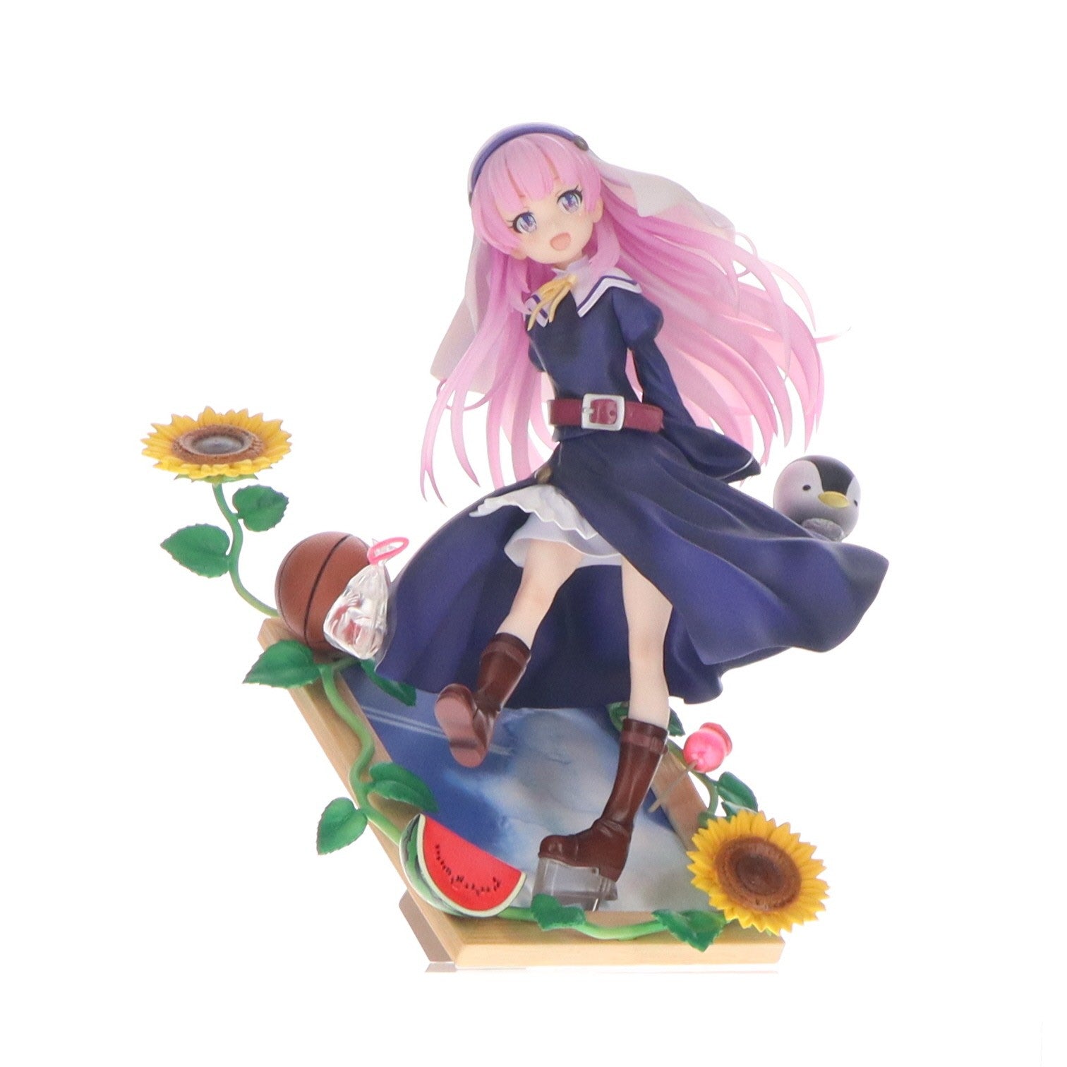【中古即納】[FIG] ANIPLEX+限定 ひな ～夏の思い出～ 神様になった日 1/7 完成品 ヴィネット風フィギュア(MD20-0140001) アニプレックス(20210831)
