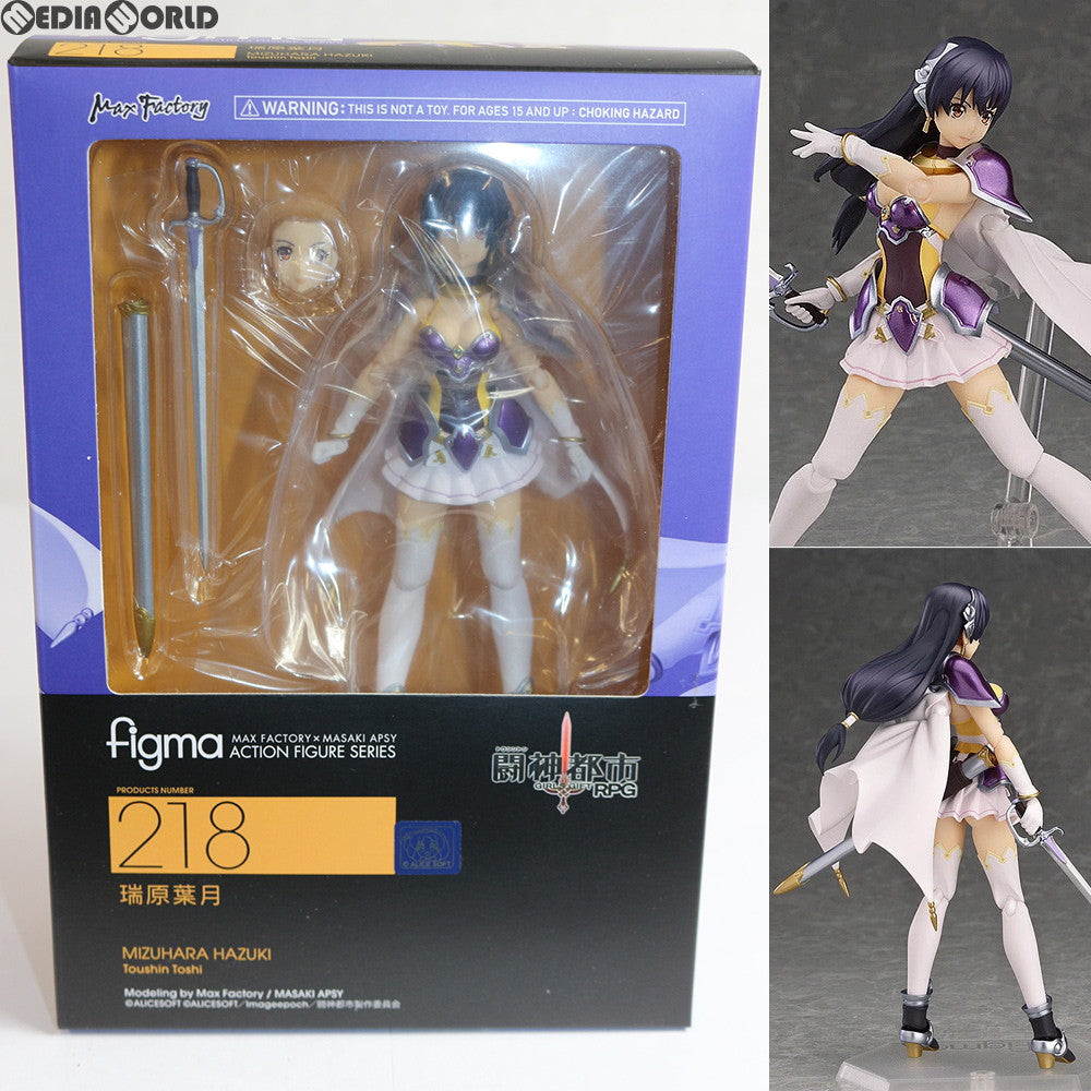 【中古即納】[FIG] figma(フィグマ) 218 瑞原葉月(みずはらはづき) 闘神都市 完成品 可動フィギュア グッドスマイルカンパニー(20140621)