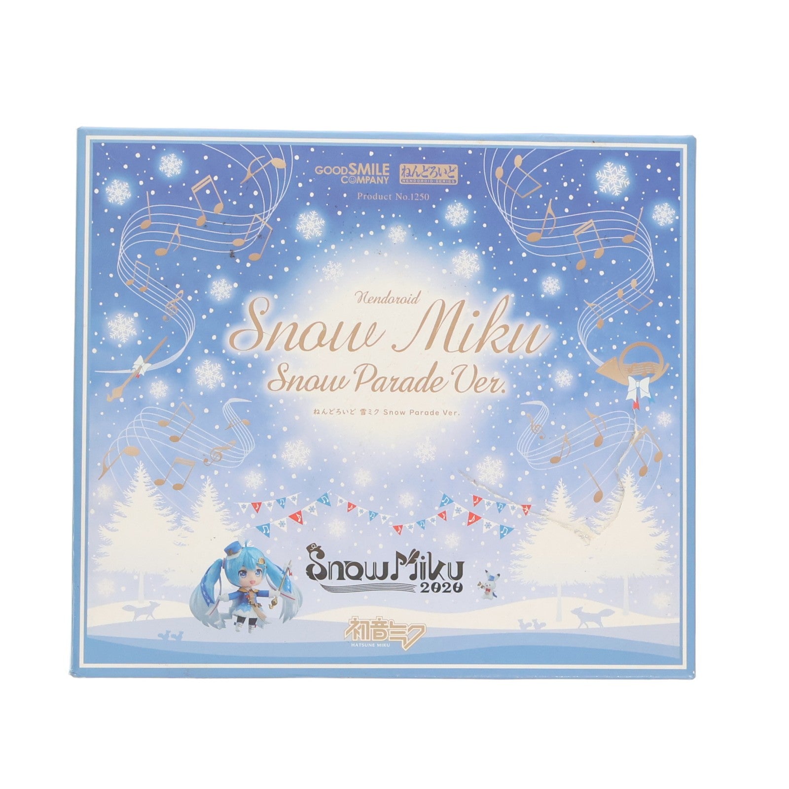 【中古即納】[FIG] ねんどろいど 1250 雪ミク Snow Parade Ver. キャラクター・ボーカル・シリーズ 01 初音ミク 完成品 可動フィギュア 一部イベント&GOODSMILE ONLINE SHOP限定 グッドスマイルカンパニー(20200209)