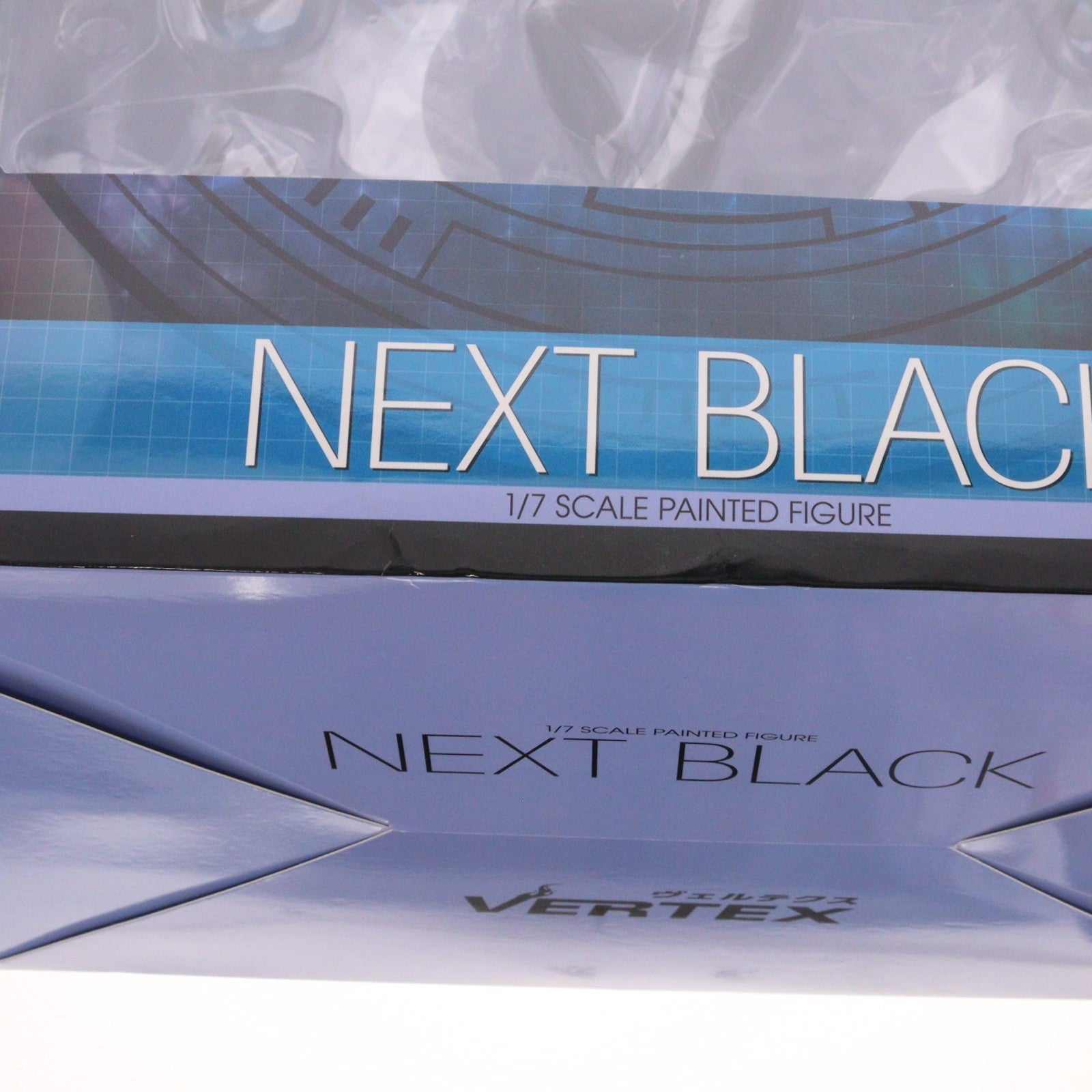 【中古即納】[FIG] ネクストブラック 新次元ゲイム ネプテューヌVII 1/7 完成品 フィギュア ヴェルテクス(20190602)