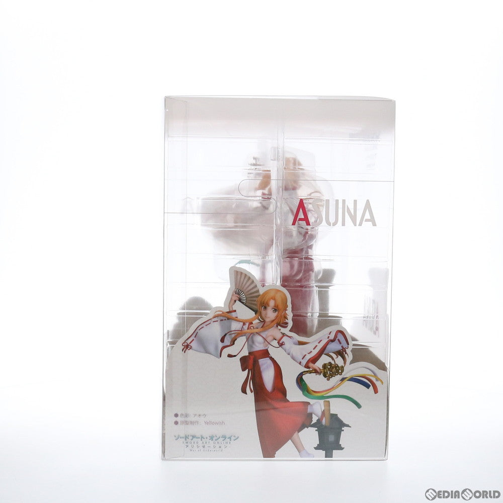 【中古即納】[FIG] アスナ 巫女ver. ソードアート・オンライン アリシゼーション War of Underworld 1/7 完成品 フィギュア 双翼社(20210217)