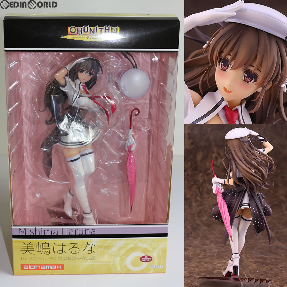 【中古即納】[FIG] ポストカード無し 美嶋はるな(みしまはるな) CHUNITHM(チュウニズム) 1/7 完成品 フィギュア アルファマックス(20170329)