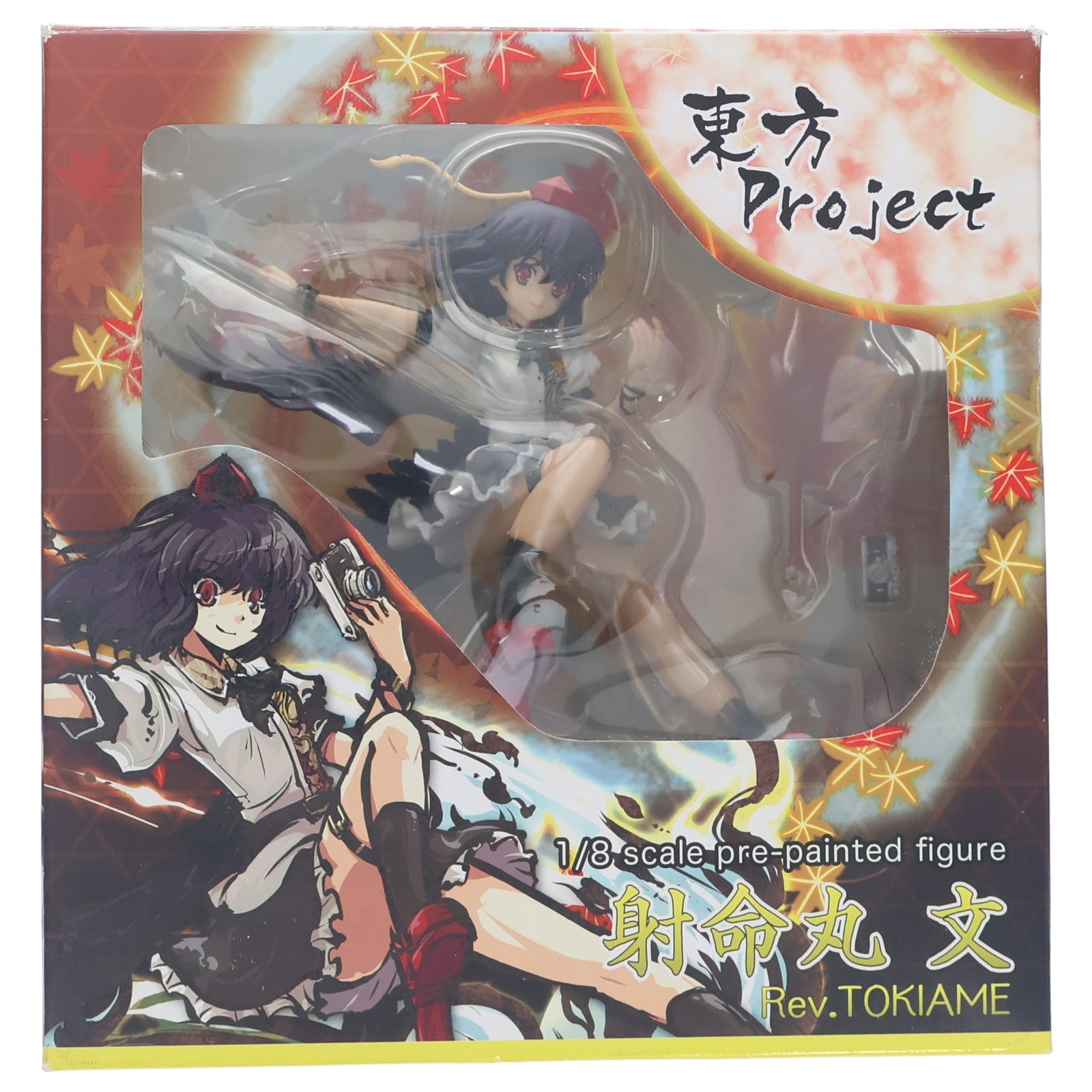 【中古即納】[FIG] 射命丸文(しゃめいまるあや) Rev.TOKIAME 東方Project 1/8 完成品 フィギュア コトブキヤ/一迅社(20110731)