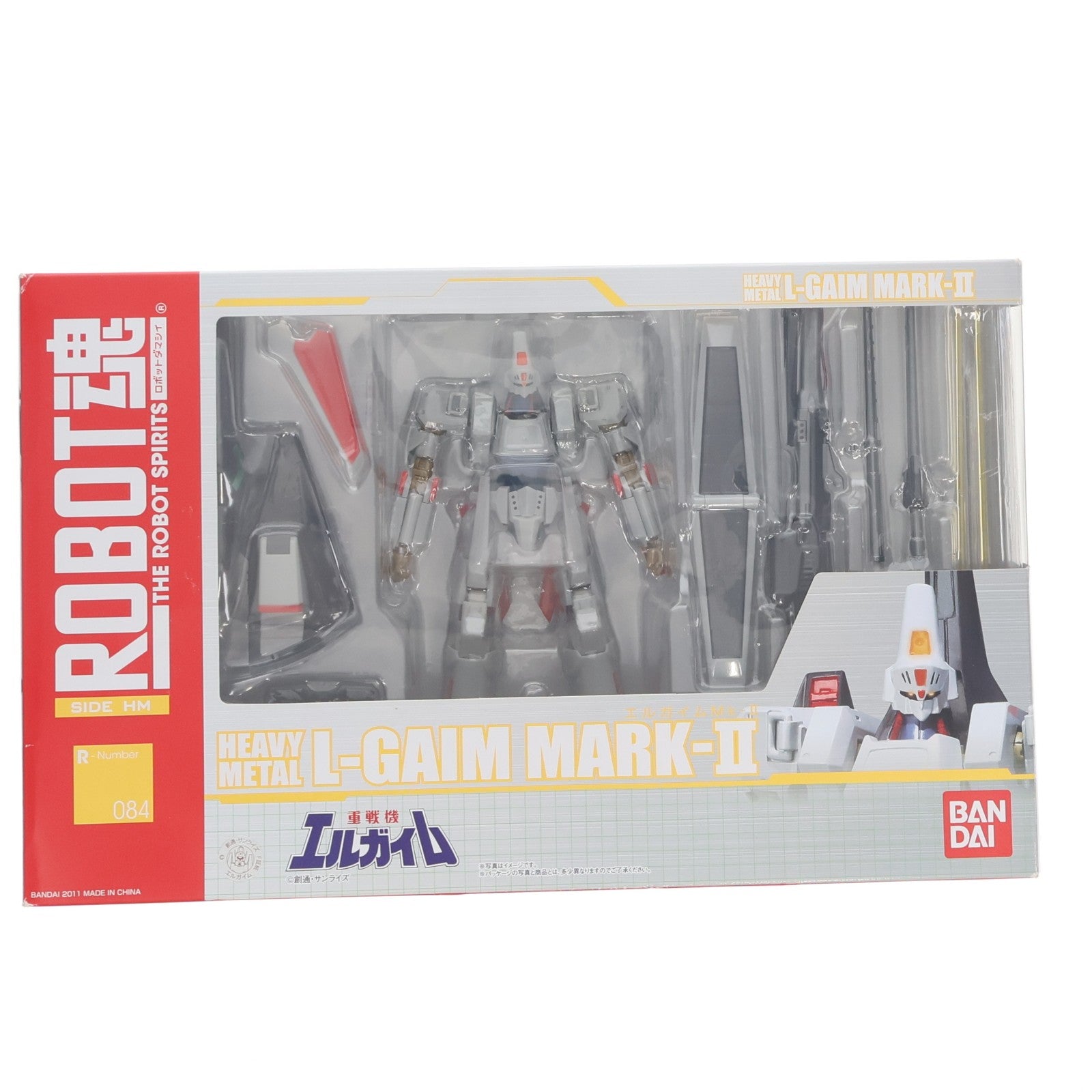 【中古即納】[FIG] ROBOT魂(SIDE HM) エルガイムMk-II 重戦機エルガイム 完成品 可動フィギュア バンダイ(20111216)