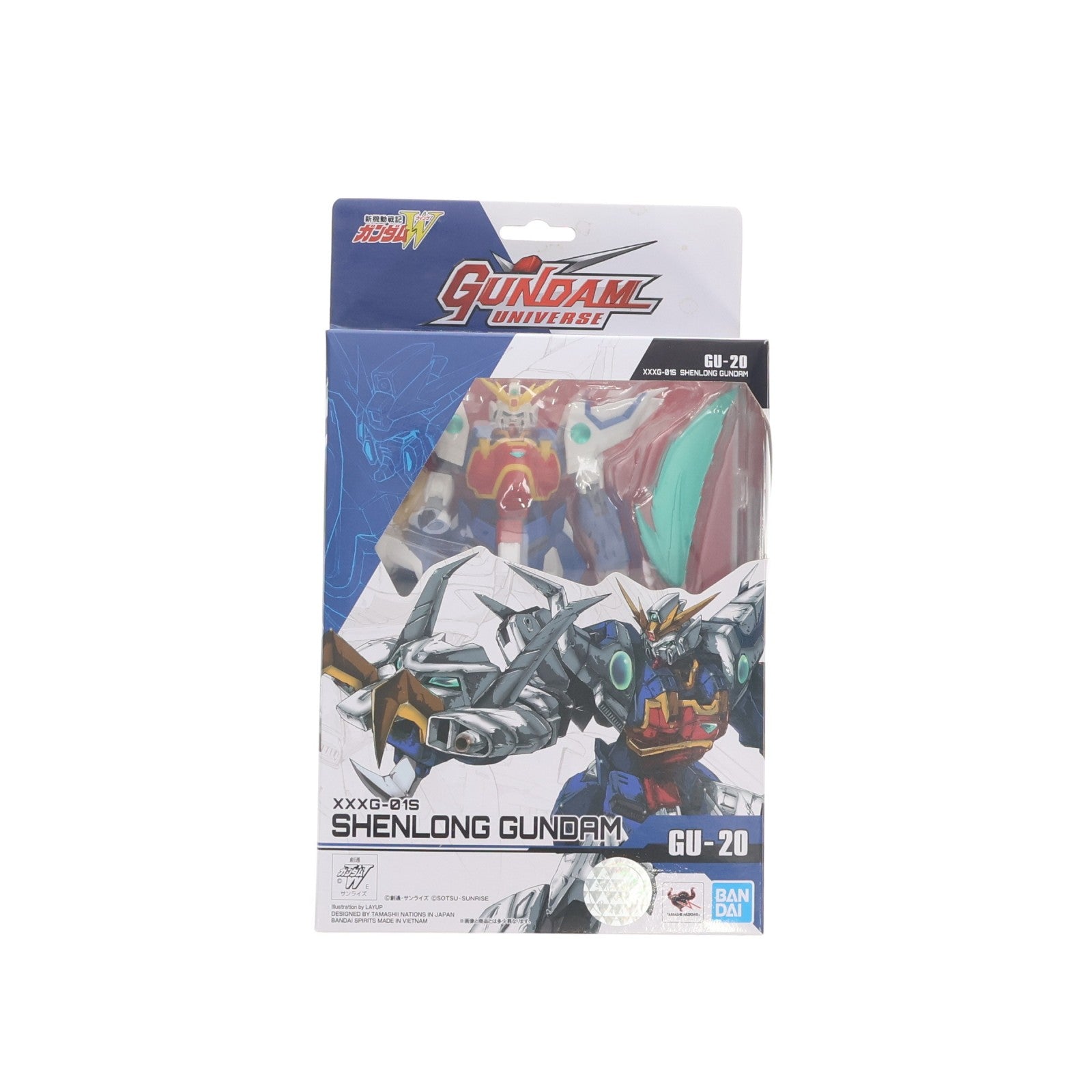 【中古即納】[FIG] GUNDAM UNIVERSE(ガンダムユニバース) XXXG-01S SHENLONG GUNDAM(シェンロンガンダム) 新機動戦記ガンダムW(ウイング) 完成品 可動フィギュア バンダイスピリッツ(20220625)