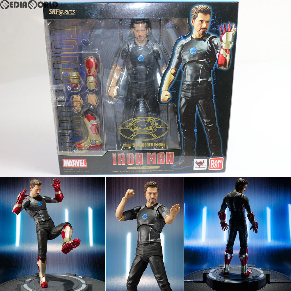 【中古即納】[FIG] 初回特典付属 S.H.Figuarts(フィギュアーツ) トニー・スターク アイアンマン3 完成品 可動フィギュア バンダイ(20161027)