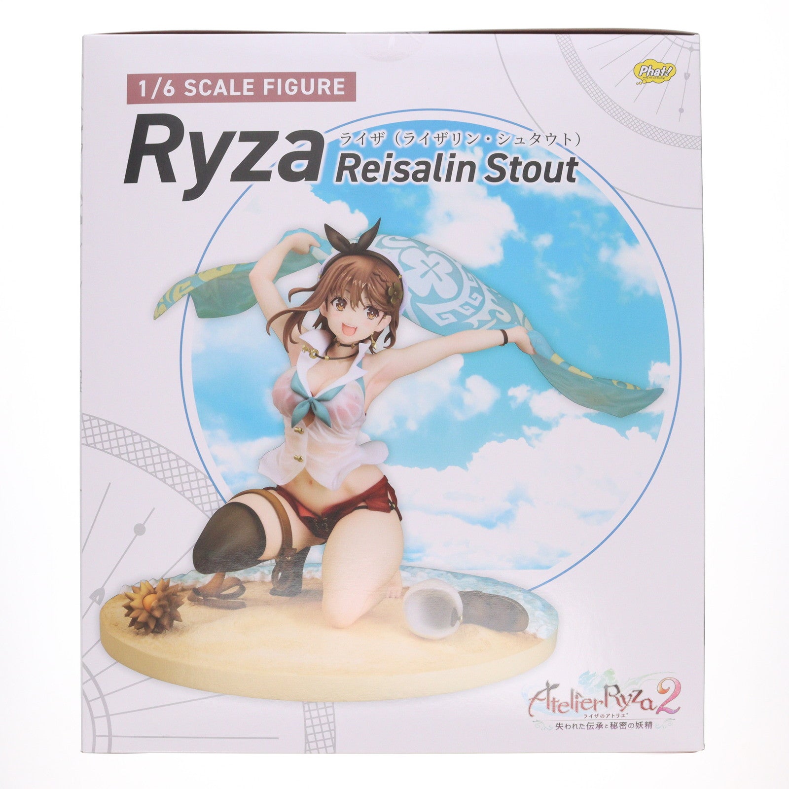 【中古即納】[FIG] ライザ(ライザリン・シュタウト) ライザのアトリエ2 ～失われた伝承と秘密の妖精～ 1/6 完成品 フィギュア Phat!(ファット・カンパニー)(20240329)